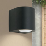 Laurenz candeeiro de parede exterior, downlight