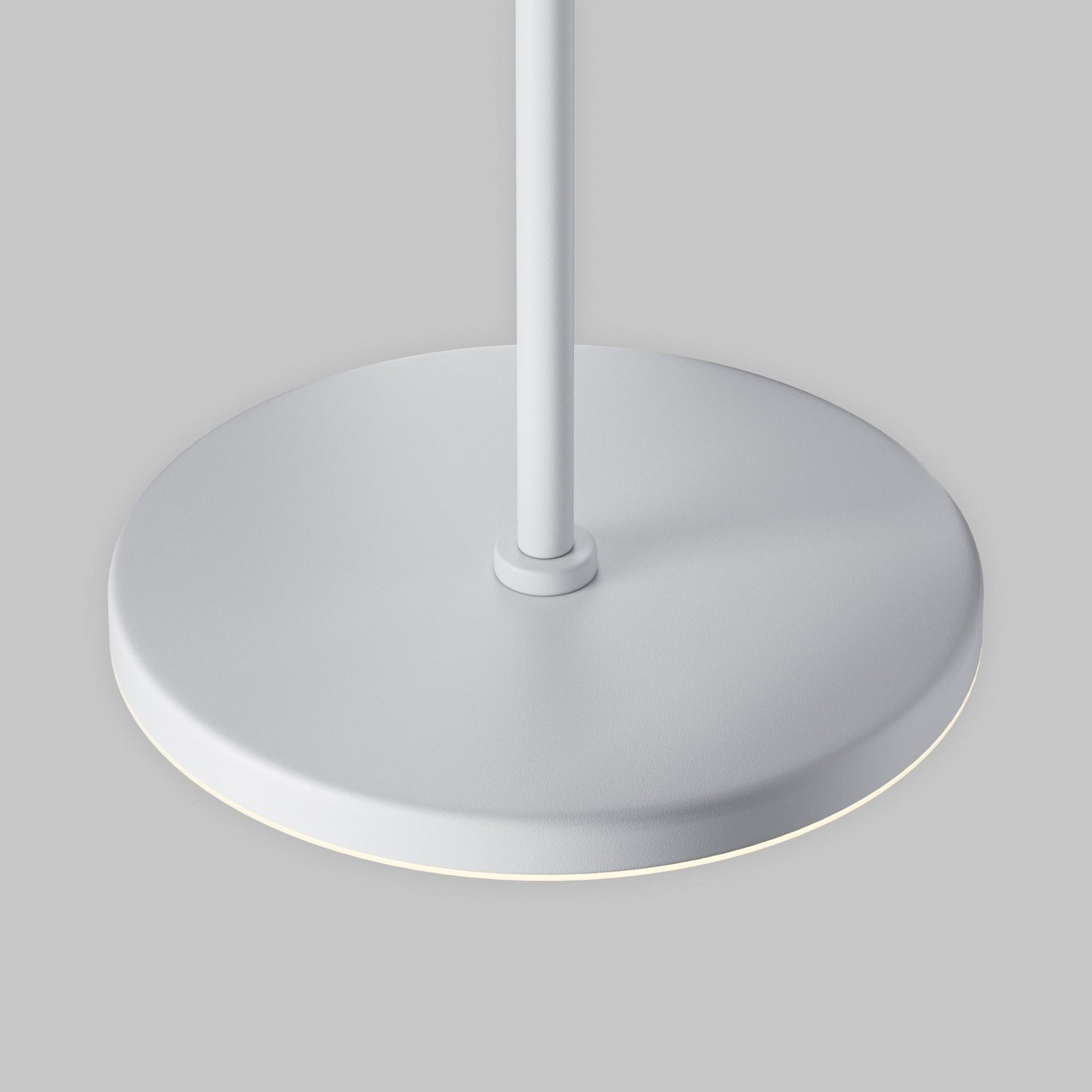 Candeeiro suspenso LED Maytoni Plato, branco, Ø 18,5 cm, alumínio