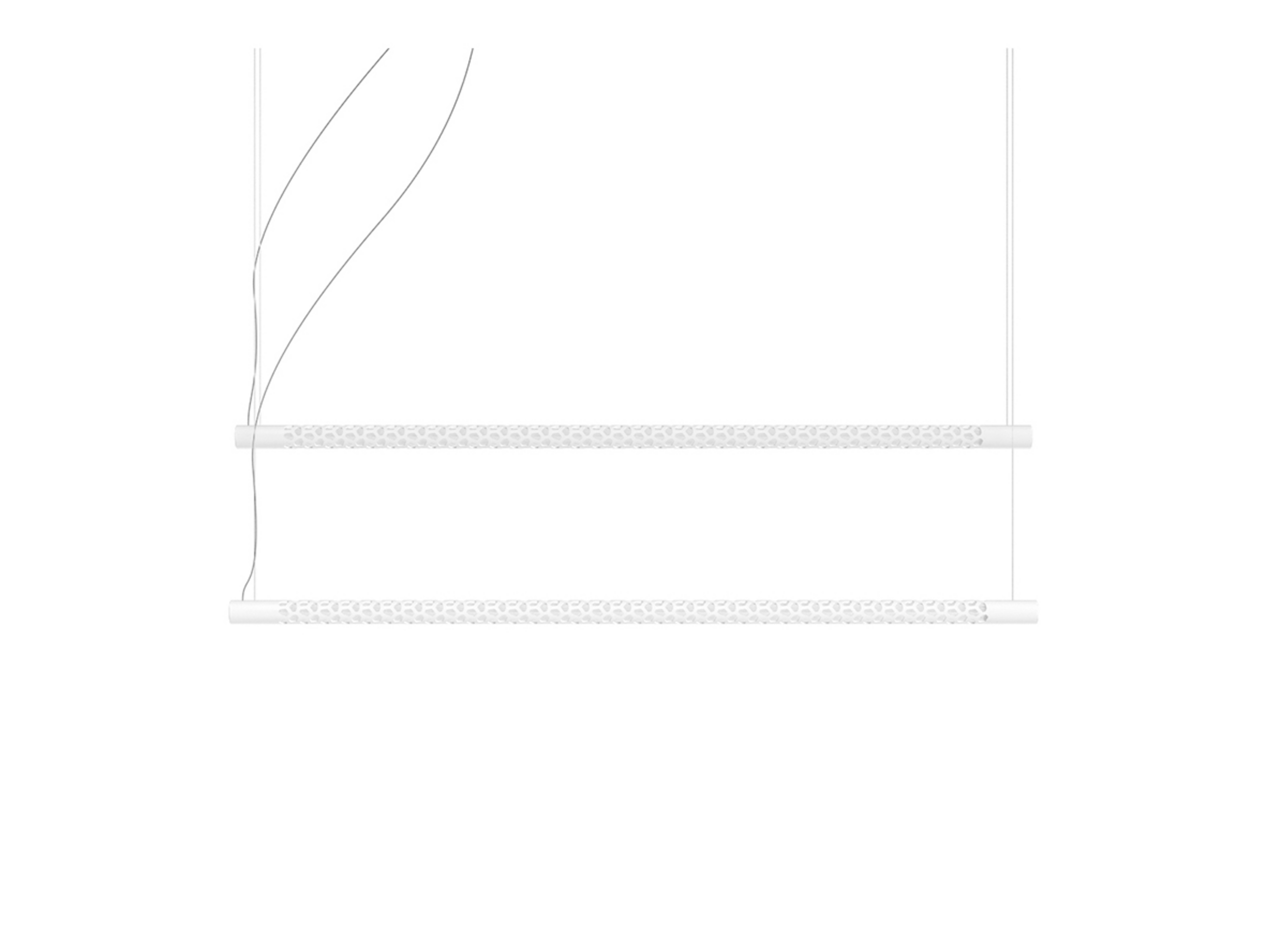 Squiggle H10 Lámpara Colgante 2700K Matt White - Rotaliana