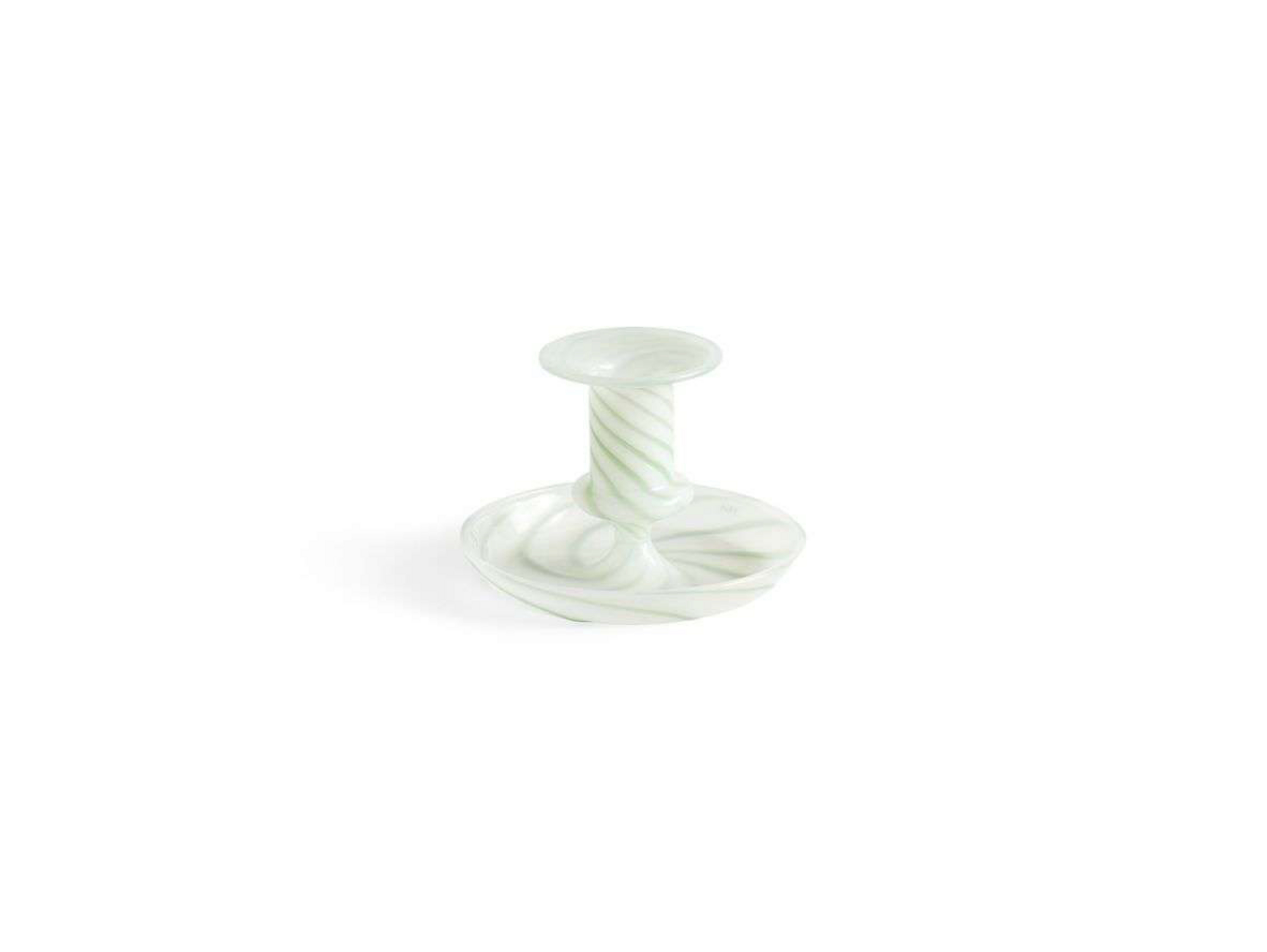 Flare Stripe Kaarshouder Milk Small Green - HAY