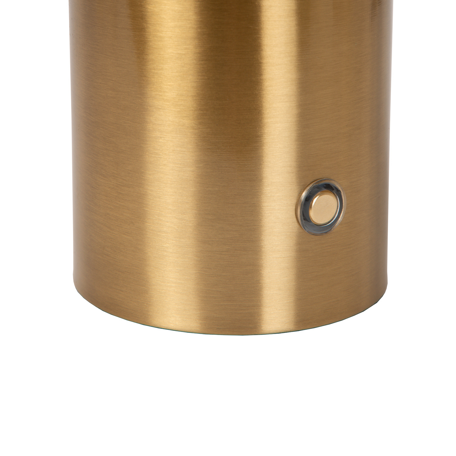 Accu-tafellamp Vivo, messingkleurig, hoogte 22 cm, metaal