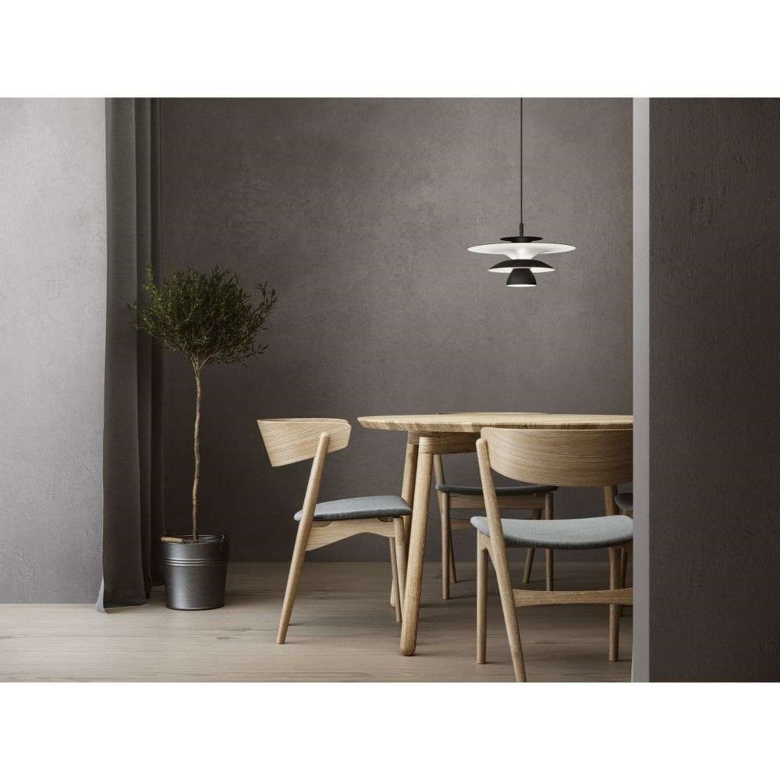 Picasso Pendel Ø38 Matt Black Belid - Spisestue - Metal billede
