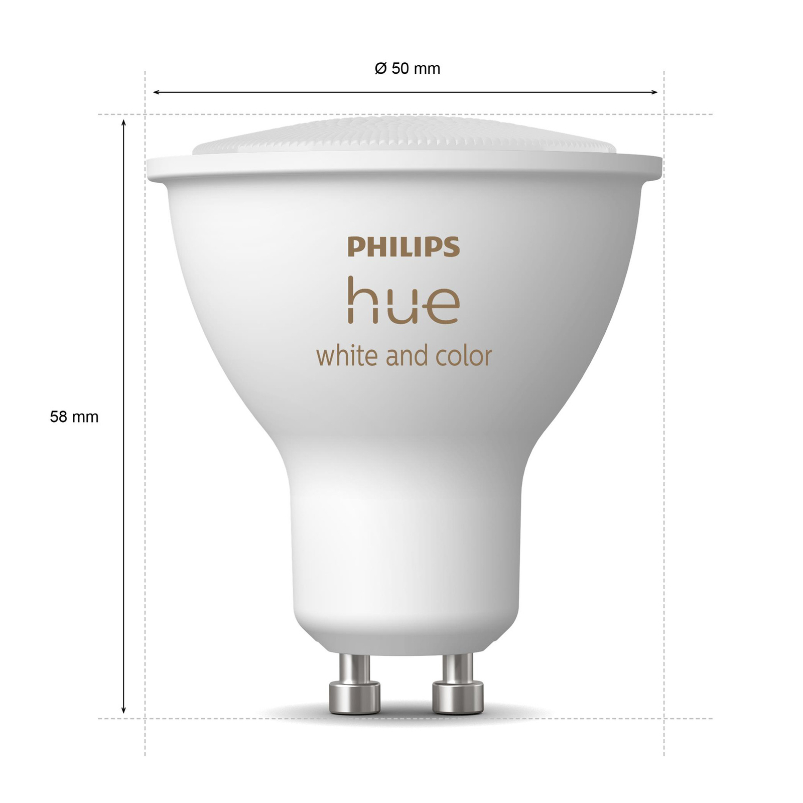 Philips Hue White&Color Ambiance GU10 5,7W 3 stk