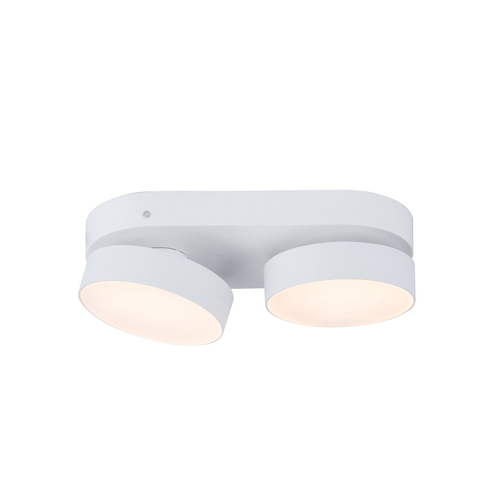 LED-Deckenspot Stanos, CCT, zweiflammig, weiß