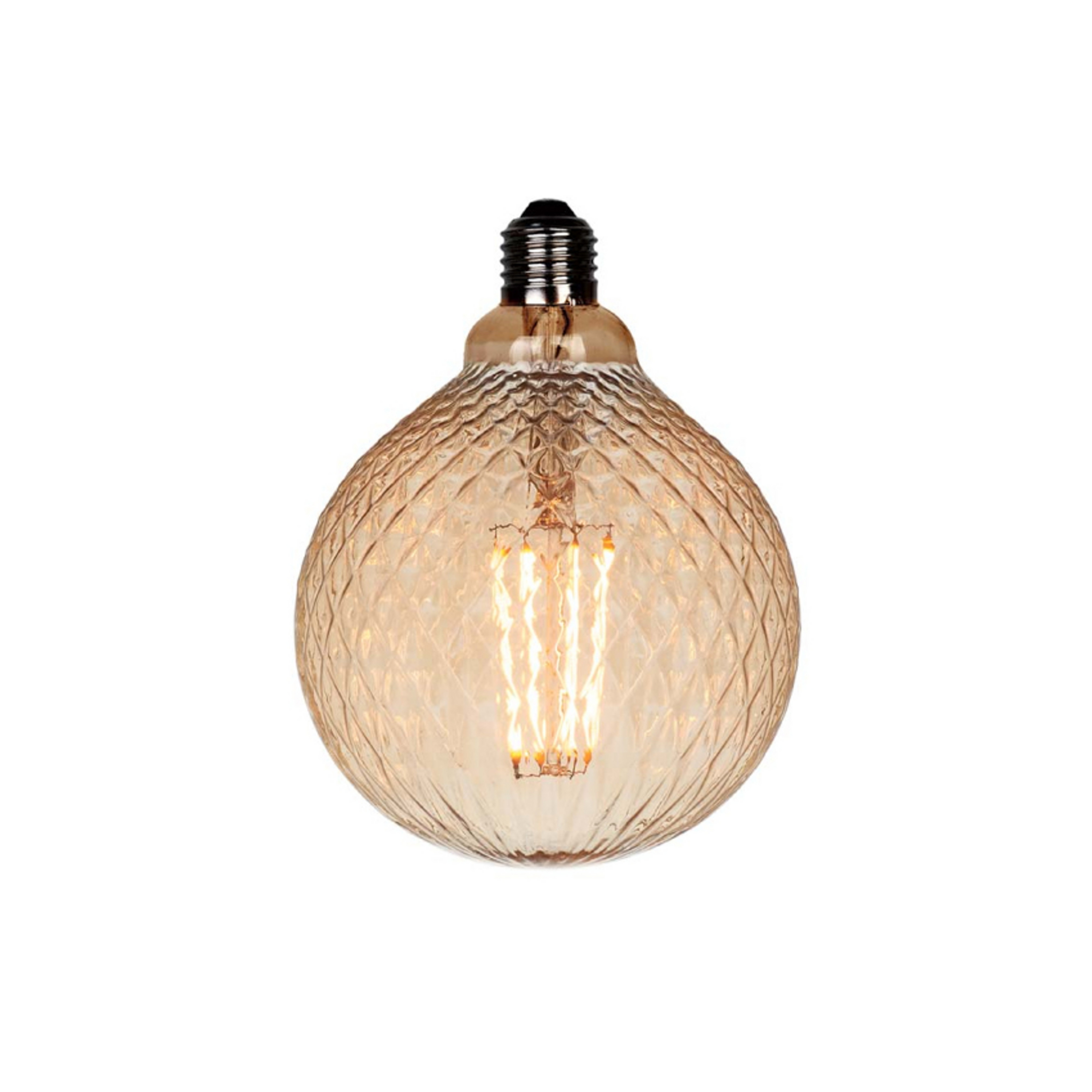 Colors Facet LED lamp G125, E27, amber, 1.800 K, 2 W - Halo Design