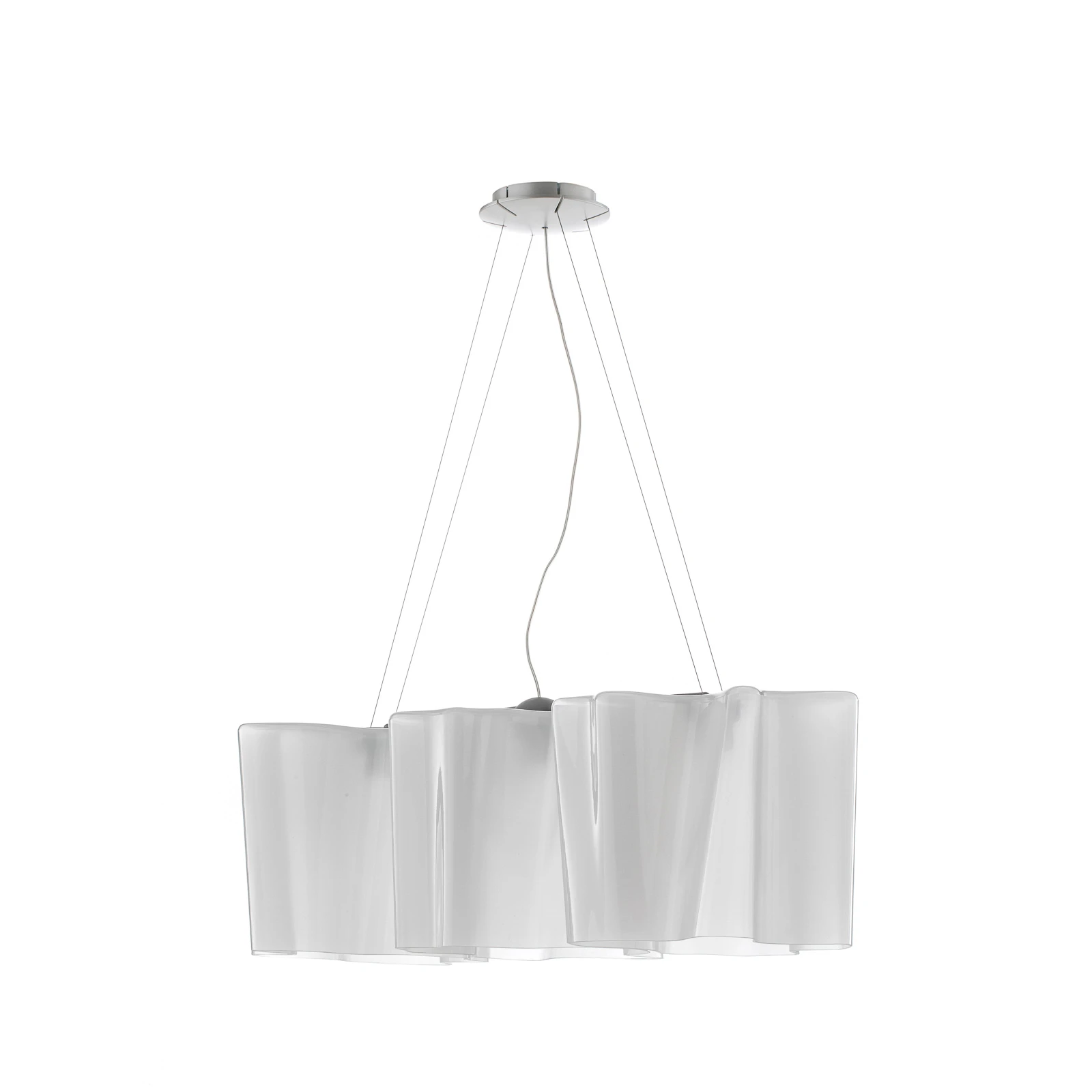 Artemide Logico Hängelampe 3fl Länge 100 cm weiß