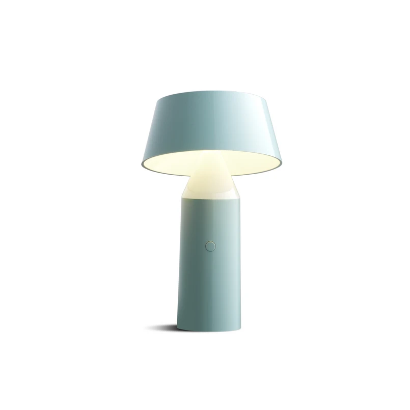 MARSET – Bicoca LED-Akku-Tischleuchte hellblau
