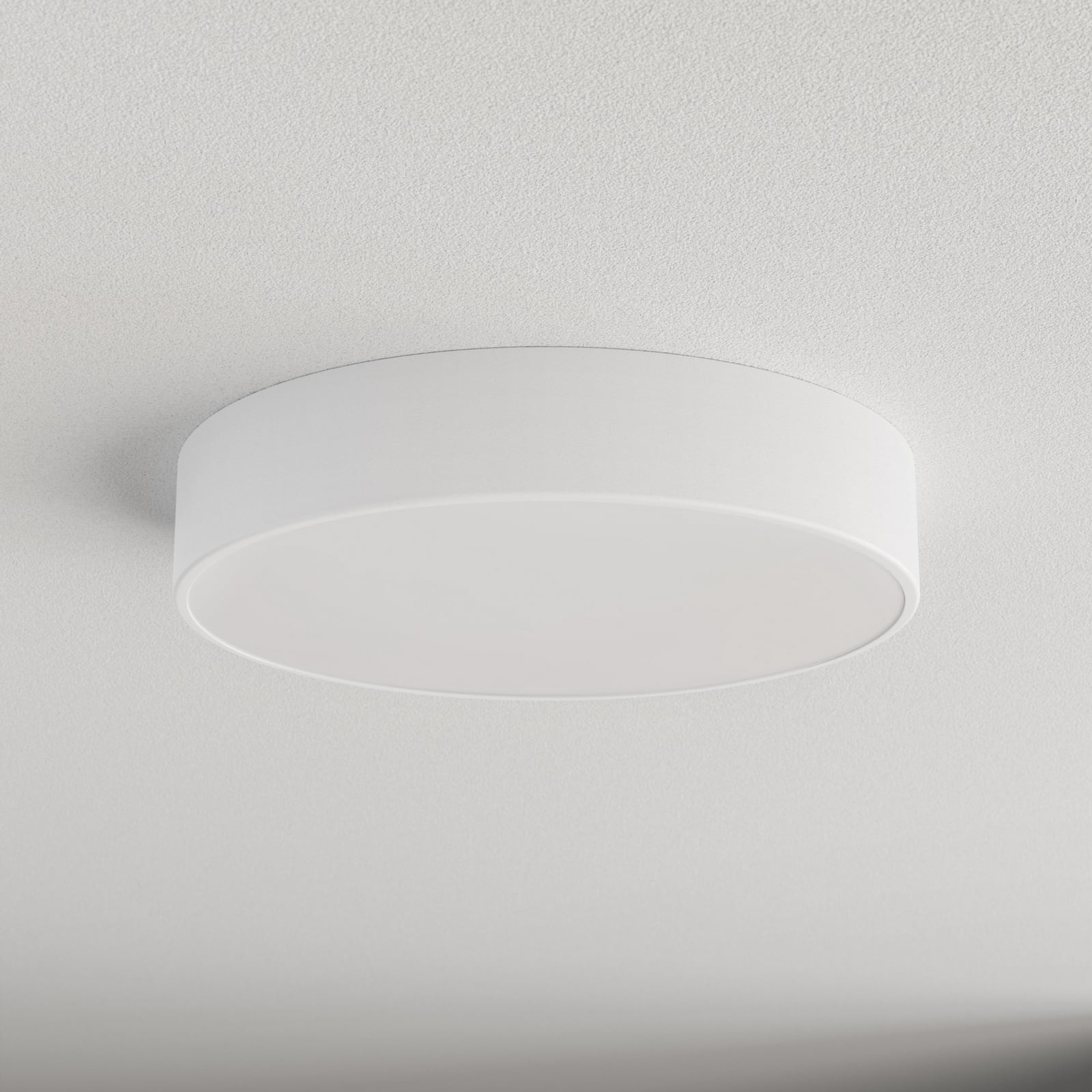 Plafoniera Cleo, Ø 40 cm, IP20, bianco, metallo, E27 Plafoniera Cleo, Ø 40 cm, IP20, bianco, metallo, E27