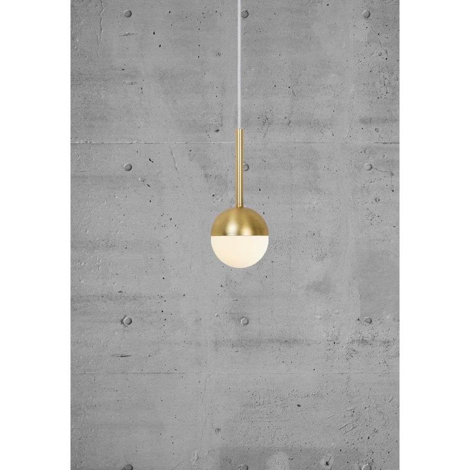 Contina Lustră Pendul Brass/Opal - Nordlux