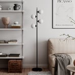 By Rydéns Punto floor lamp, 4-bulb