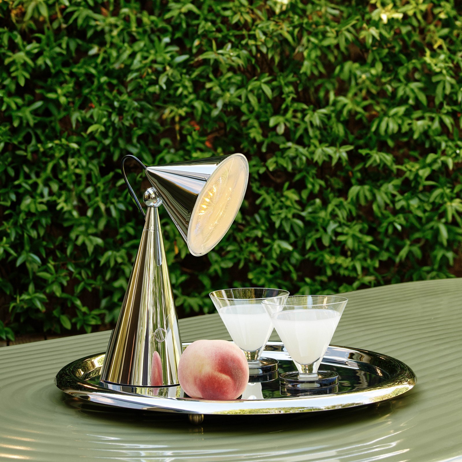 Pose Portable Bordlampe Silver - Tom Dixon