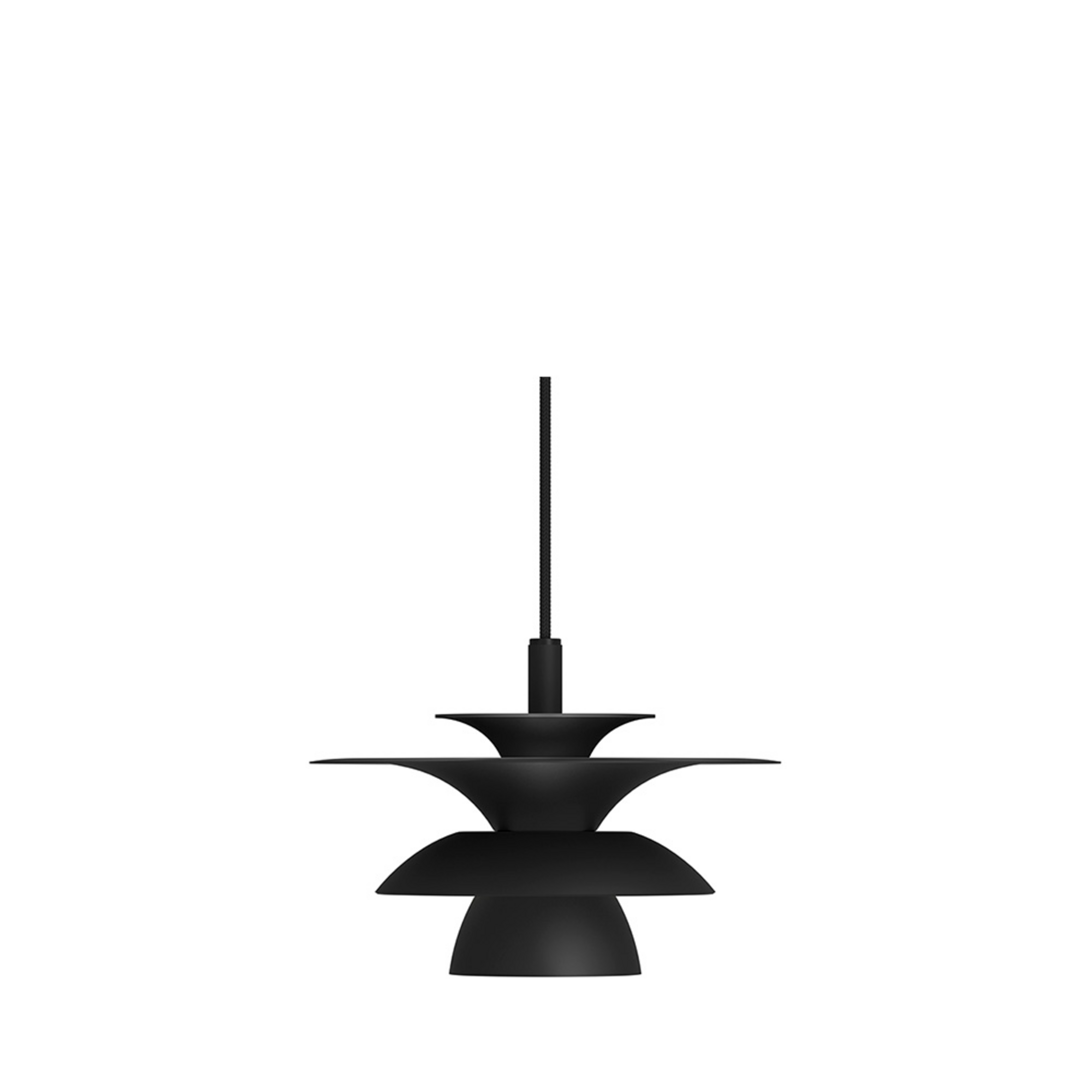 Picasso Hanglamp Ø18 Mat Zwart - Belid