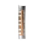 Aura Silber wall light copper shade, height 60cm