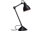 205 Asztali Lámpa Black/Black/Copper - Lampe Gras