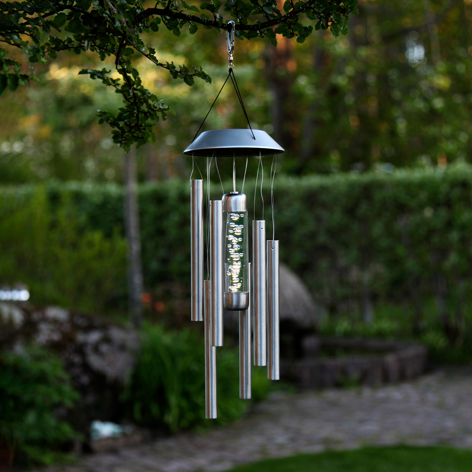 Bubbly - decorative wind chime with lighting
