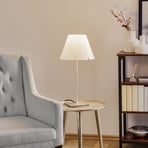 Luceplan Costanzina bordlampe alu, hvid