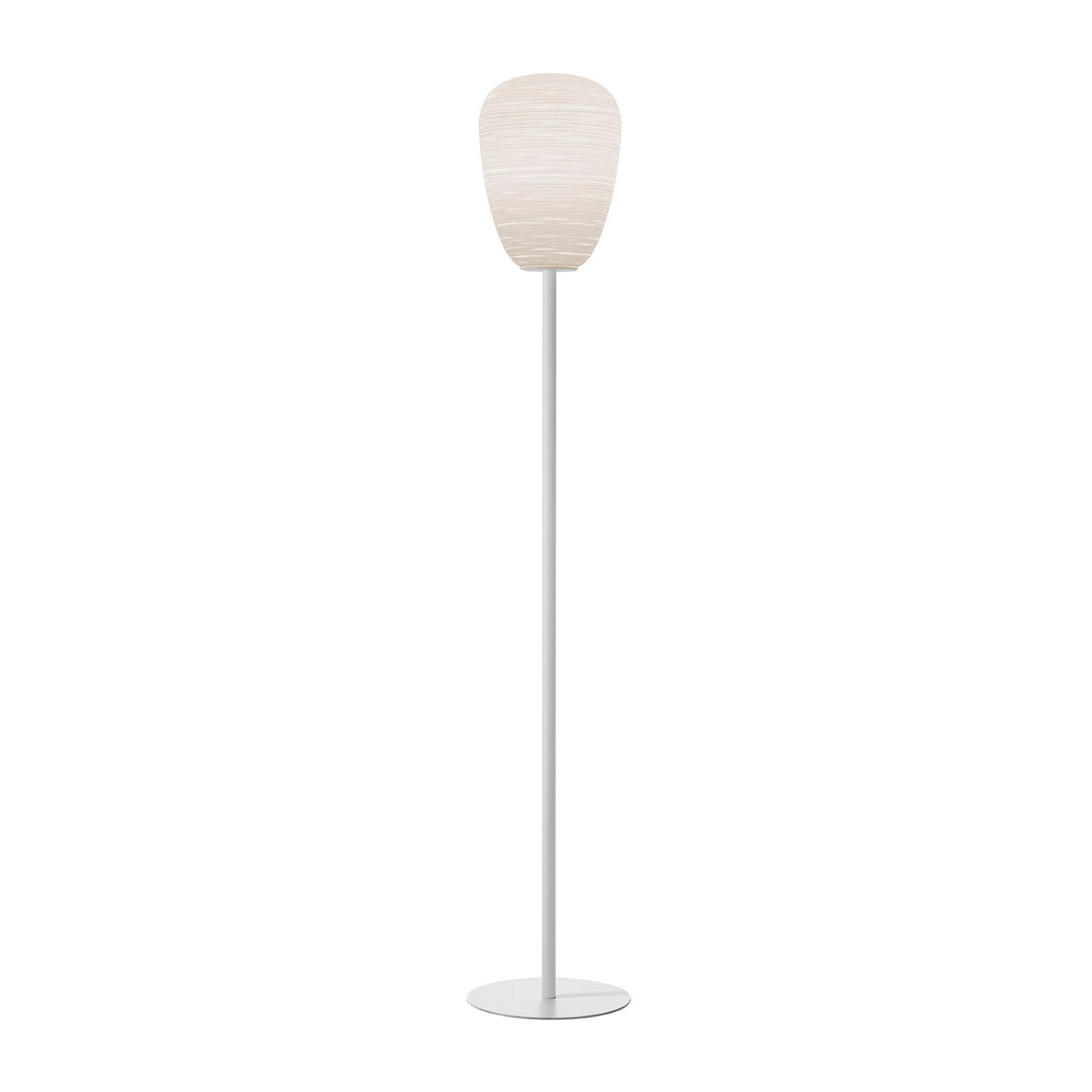 Foscarini Rituals 1 lámpara de pie, dimmer, blanco