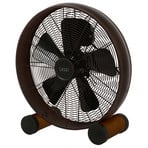 Beacon Tischventilator Breeze bronze/walnuss, Ø 41 cm, leise