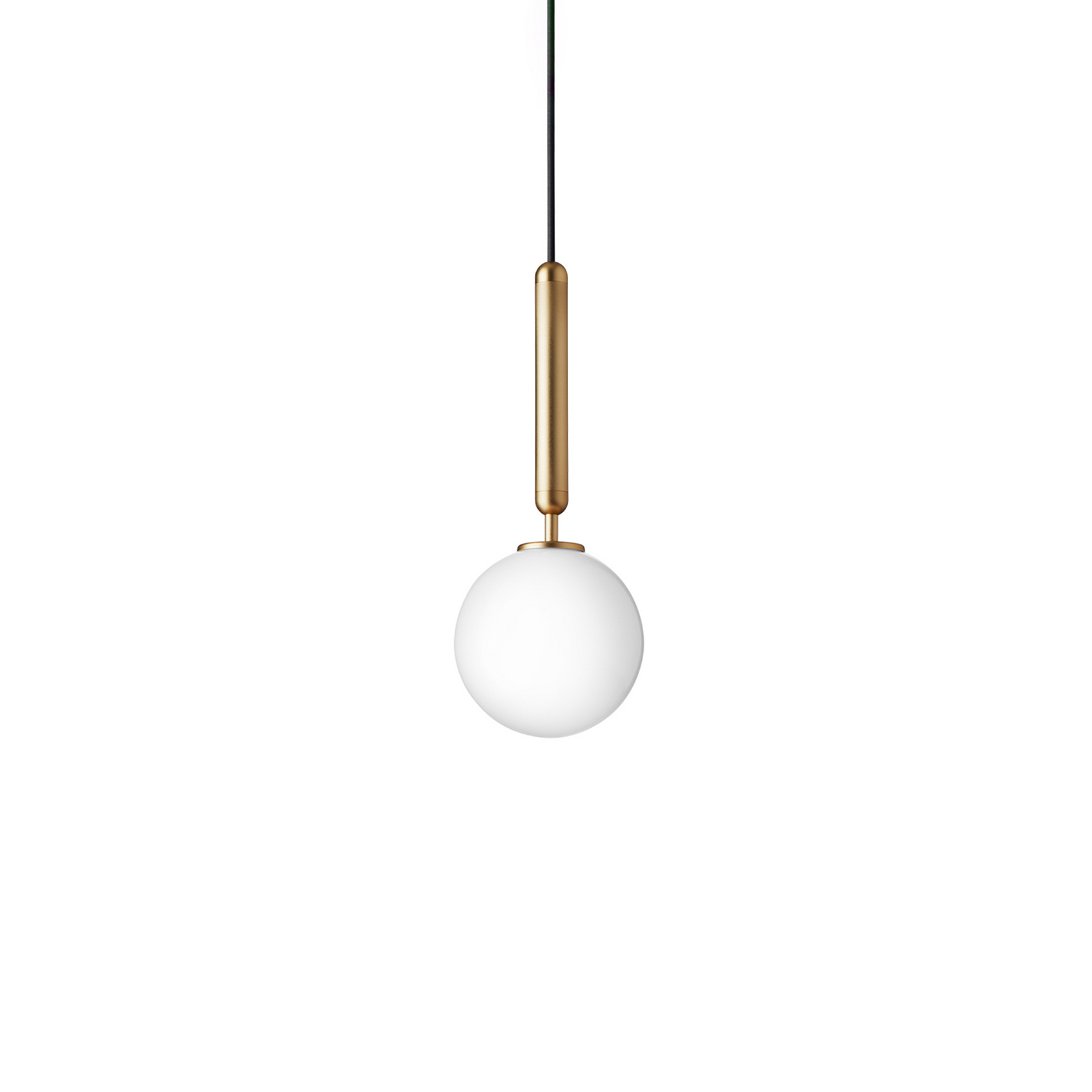 Miira 1 Pendelleuchte Brass/Opal White - Nuura