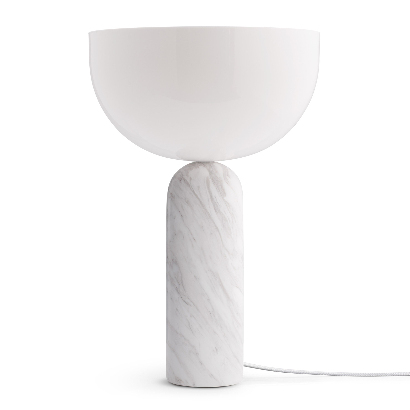 New Works Kizu Large lampa stołowa, biała