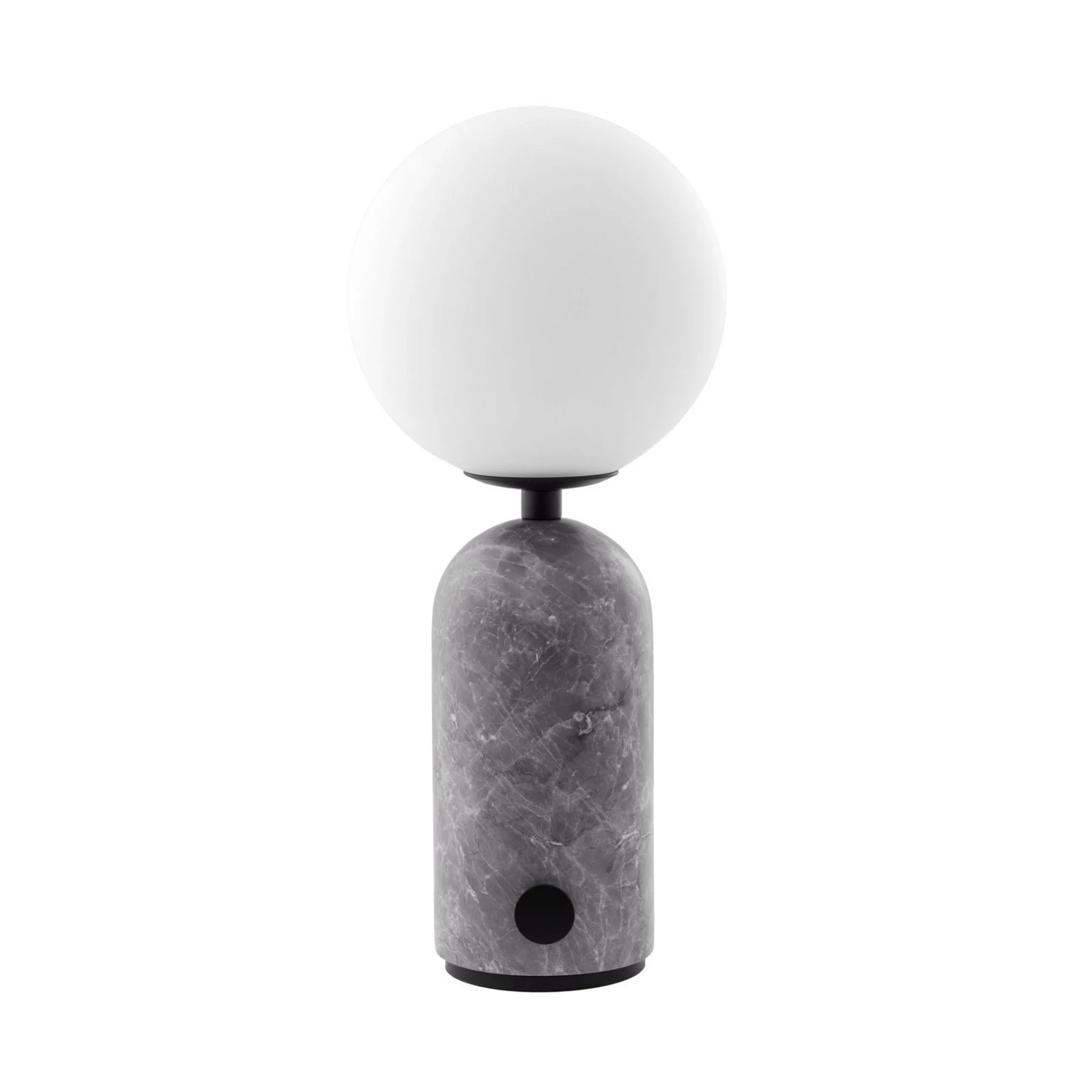 Globen Lighting batteridrevet bordlampe Torrano, marmorgrå