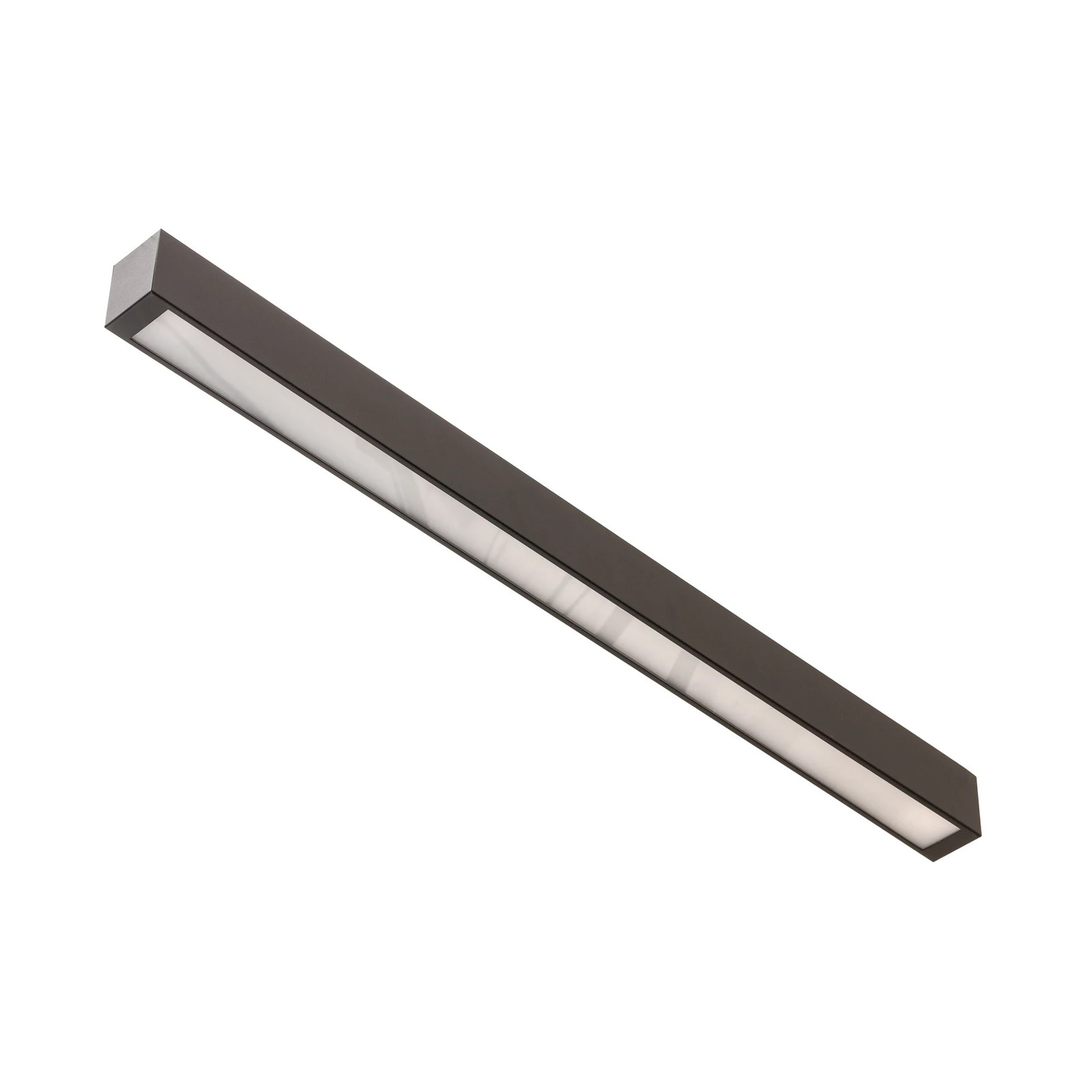 Stropní světlo Straight černé 92 cm