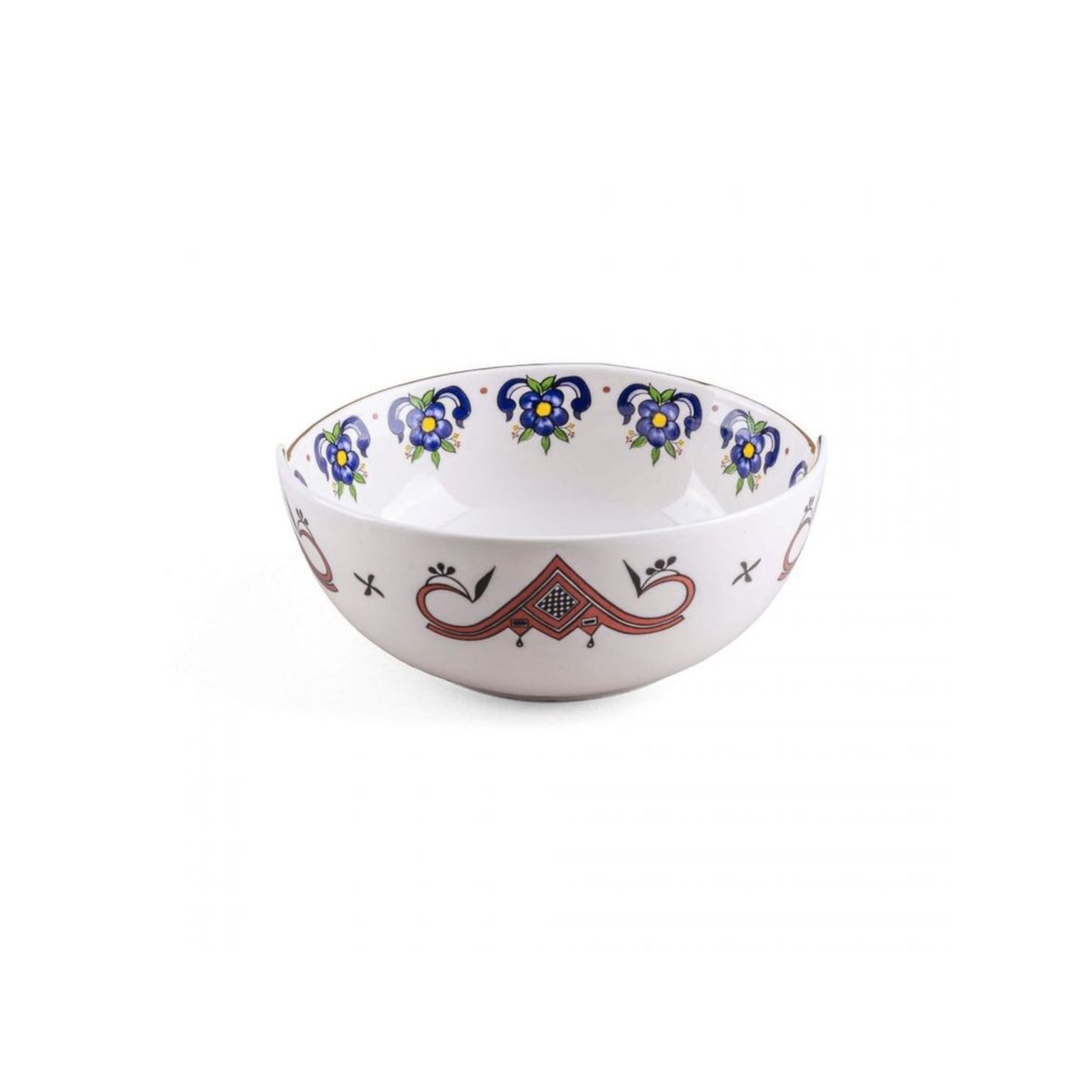 Hybrid-Tiwanaku Bowl In Porcelain - Seletti