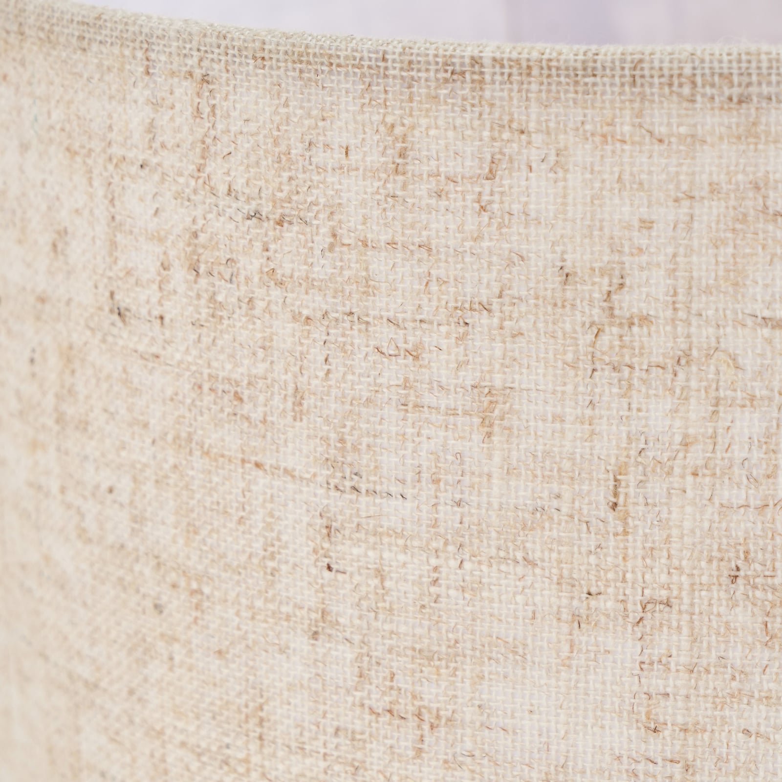 Elfie pöytävalaisin, beige, E27, Ø 23 cm, pellava - Lindby