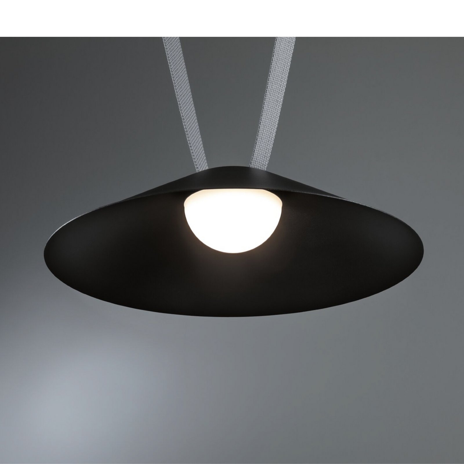 Paulmann ULine lámpara colgante LED Cone, negro, 3000 K