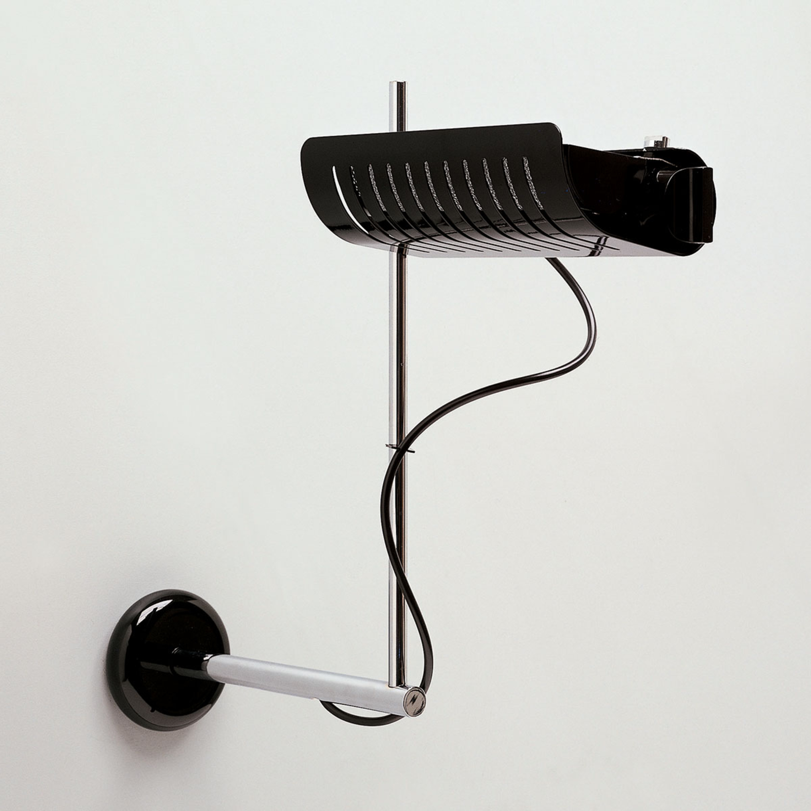 Designerska lampa ścienna COLOMBO 761, czarna