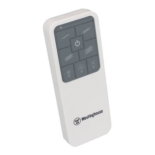 Westinghouse remote for fans + lighting, white Lights.co.uk