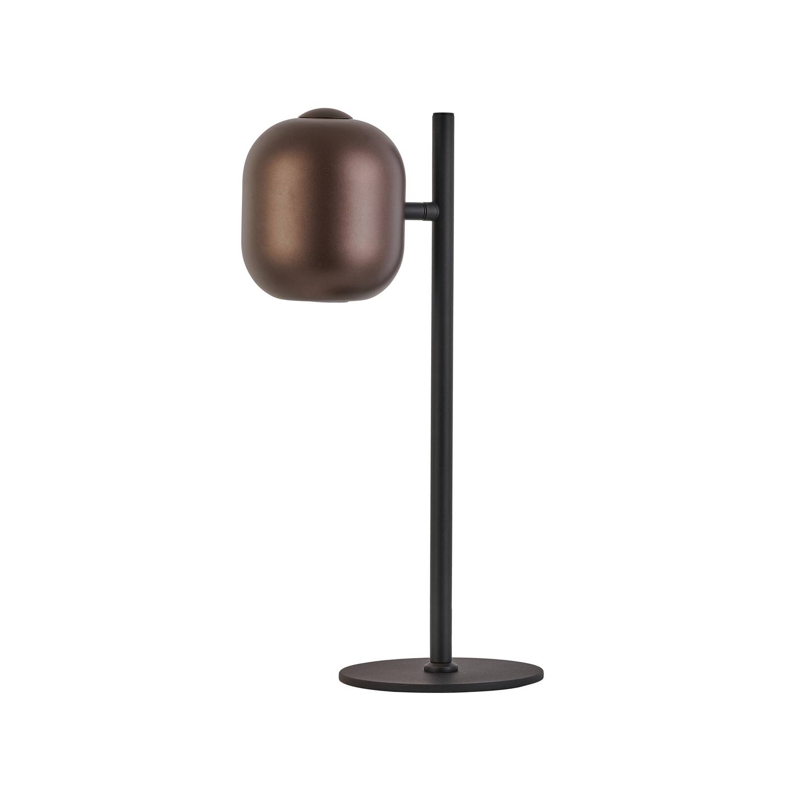 Brilliant Lampe de table Jane hauteur 41 cm noir métal