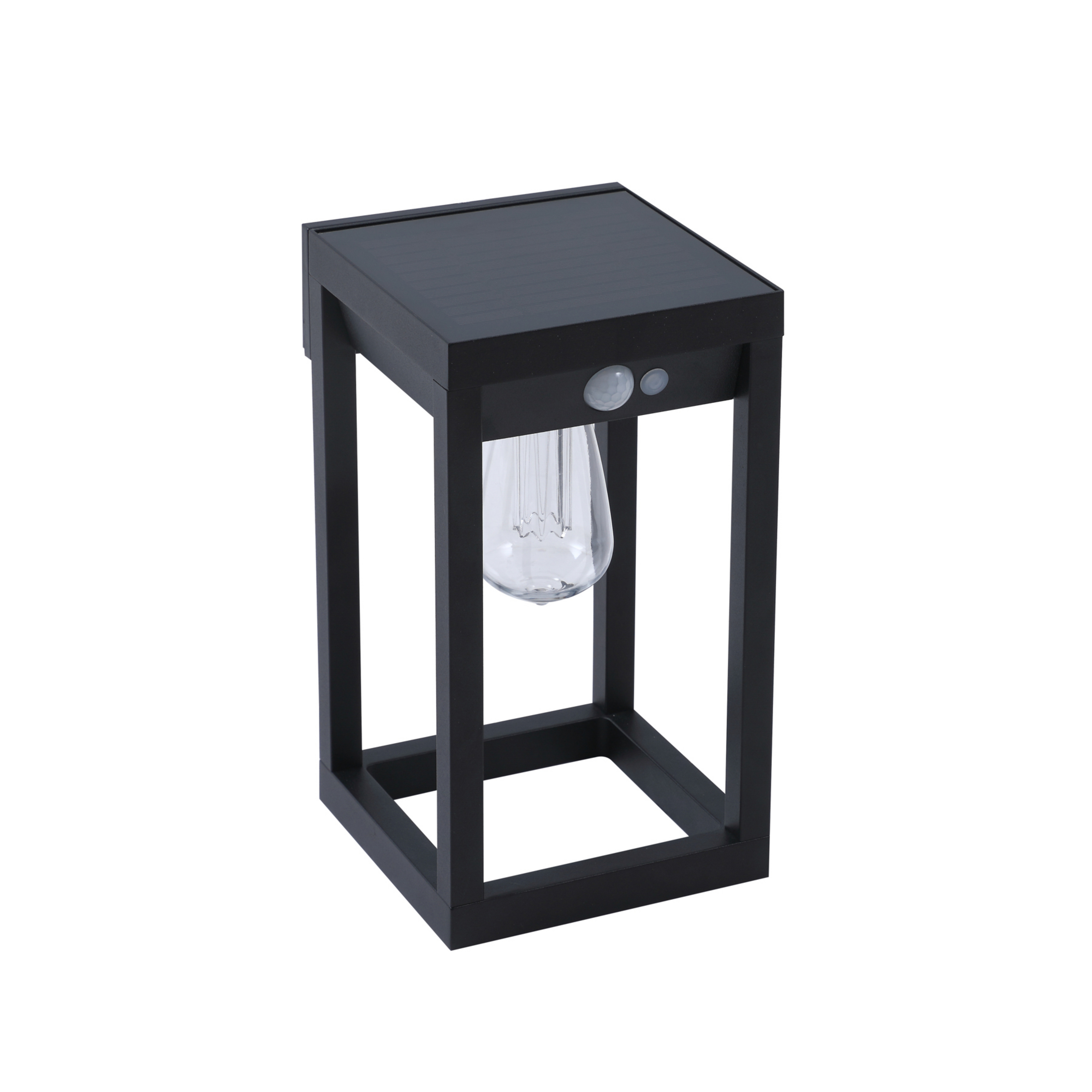 Enea Smart Solarzelle Wandleuchte w/Sensor Schwarz - Lindby