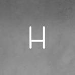 Artemide Alphabet of Light τοίχου κεφαλαίο γράμμα H