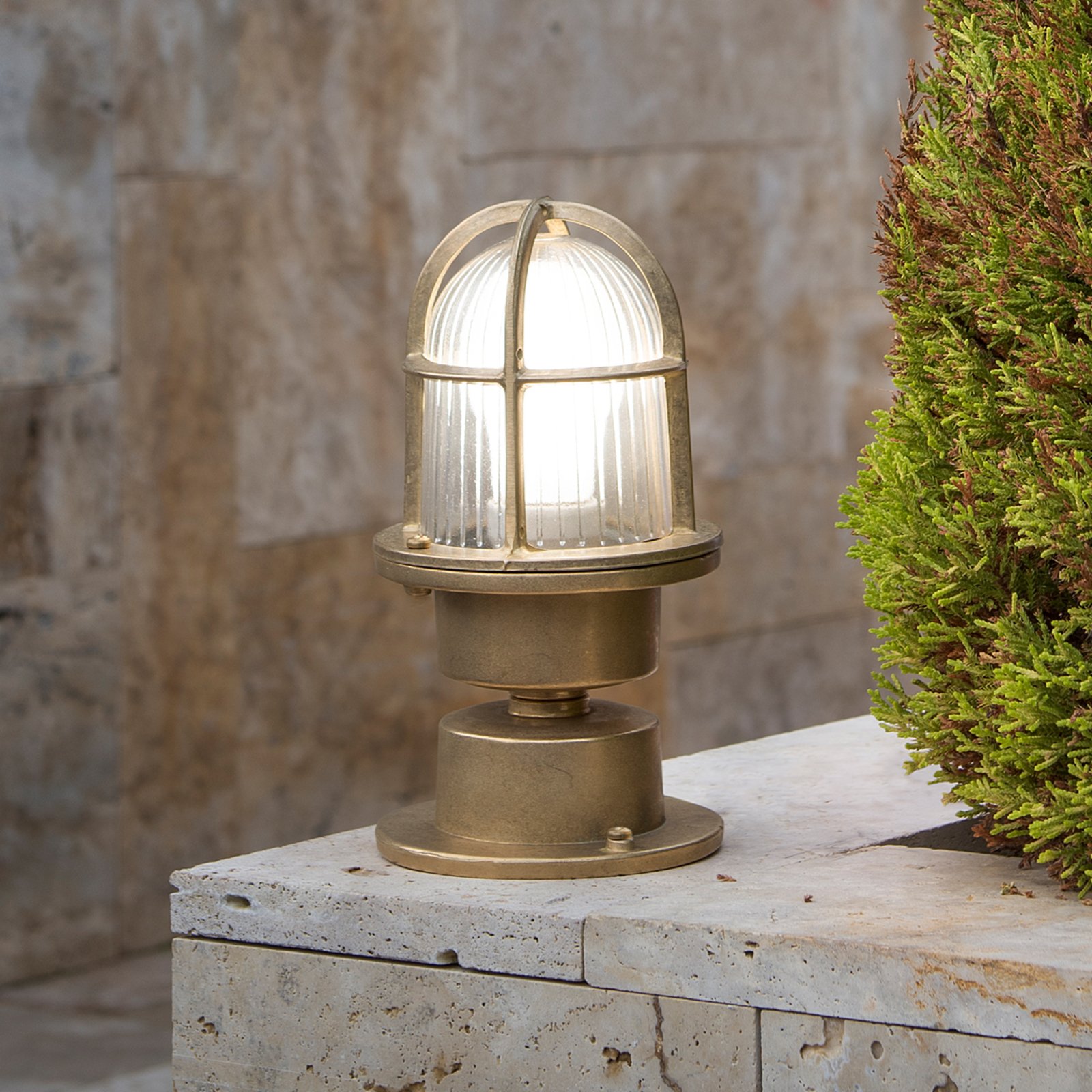 Mauren pillar light made of brass