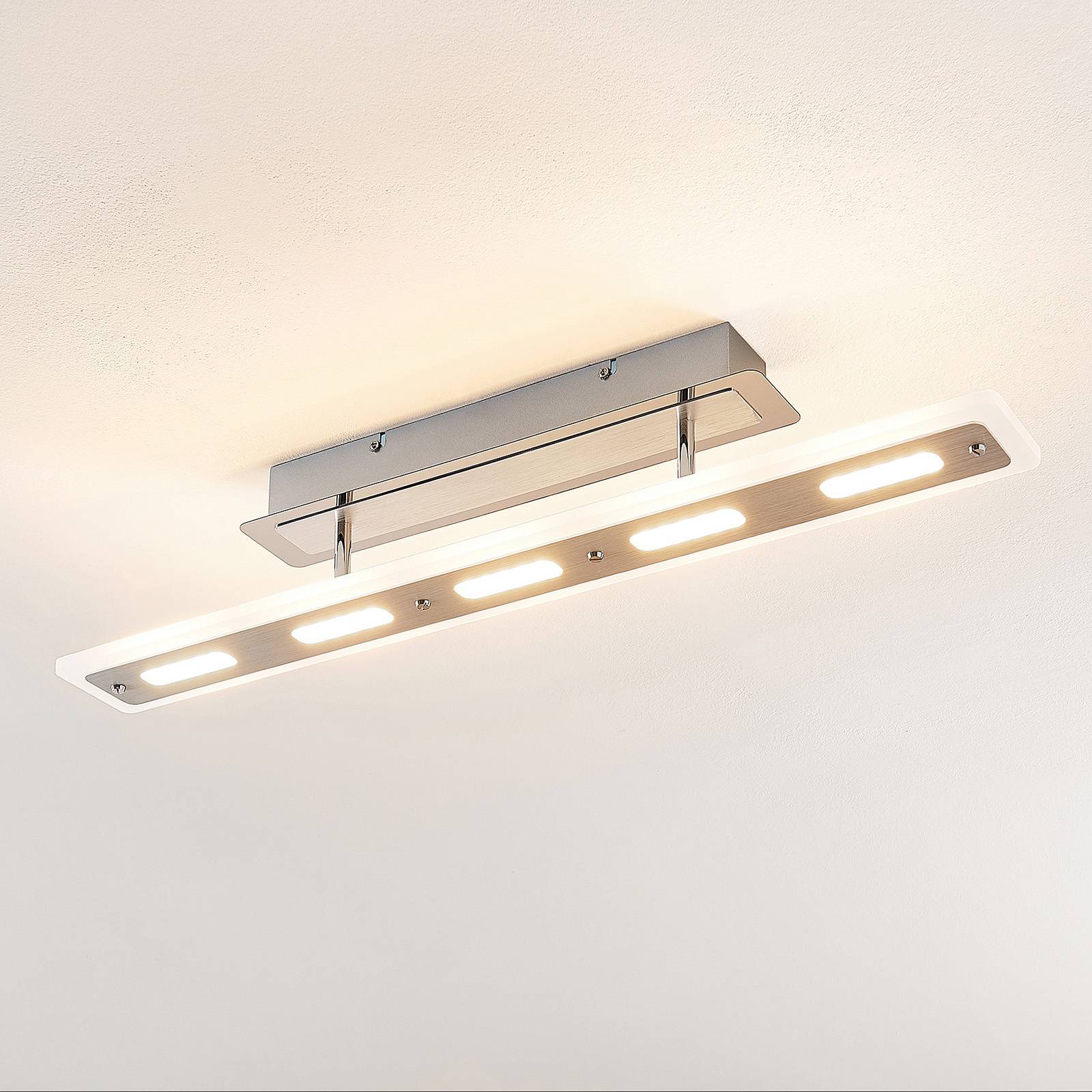 Lindby LED Ceiling Light - Living / Dining Room - Modern - Silver