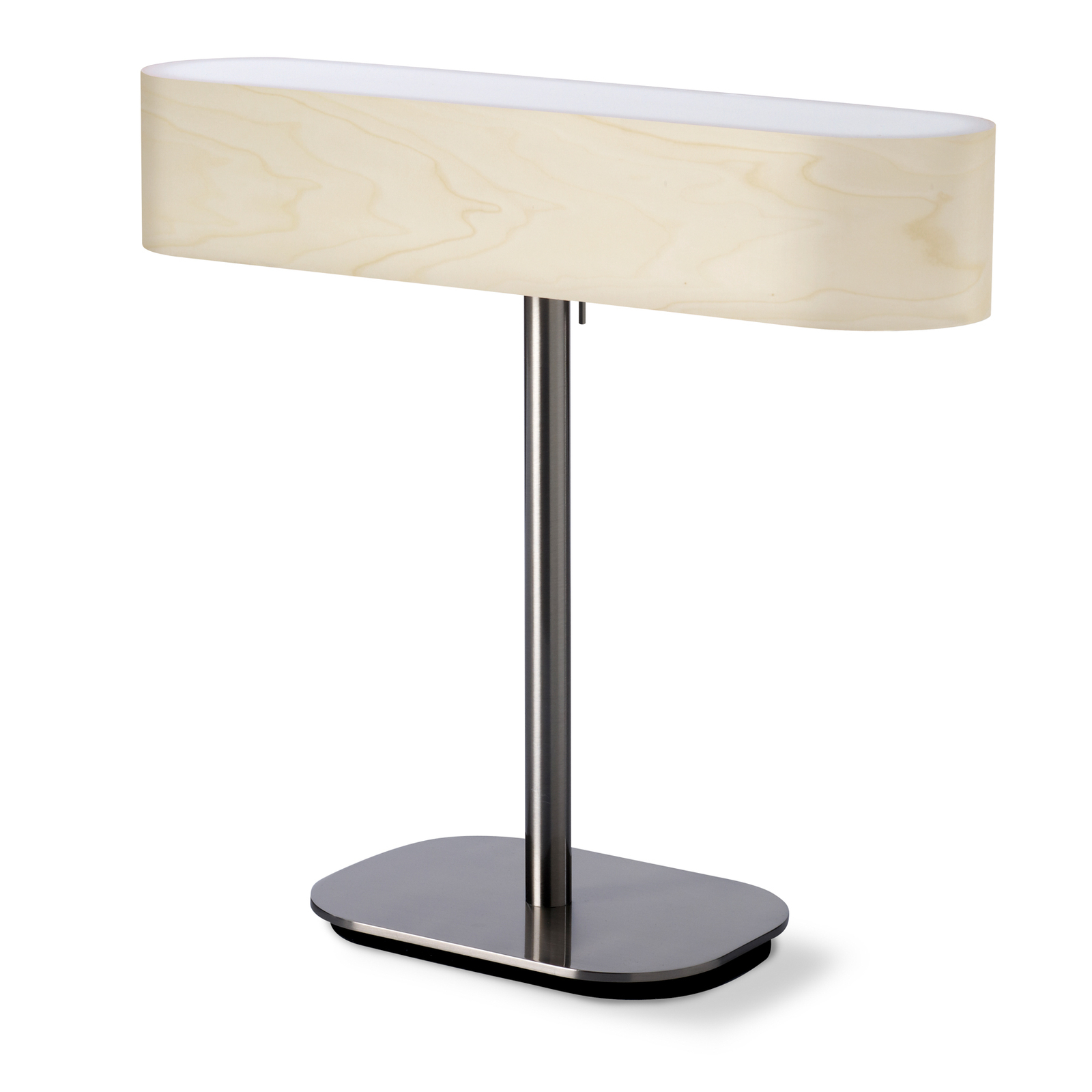 Candeeiro de mesa LED LZF I-Club, regulador de intensidade, marfim