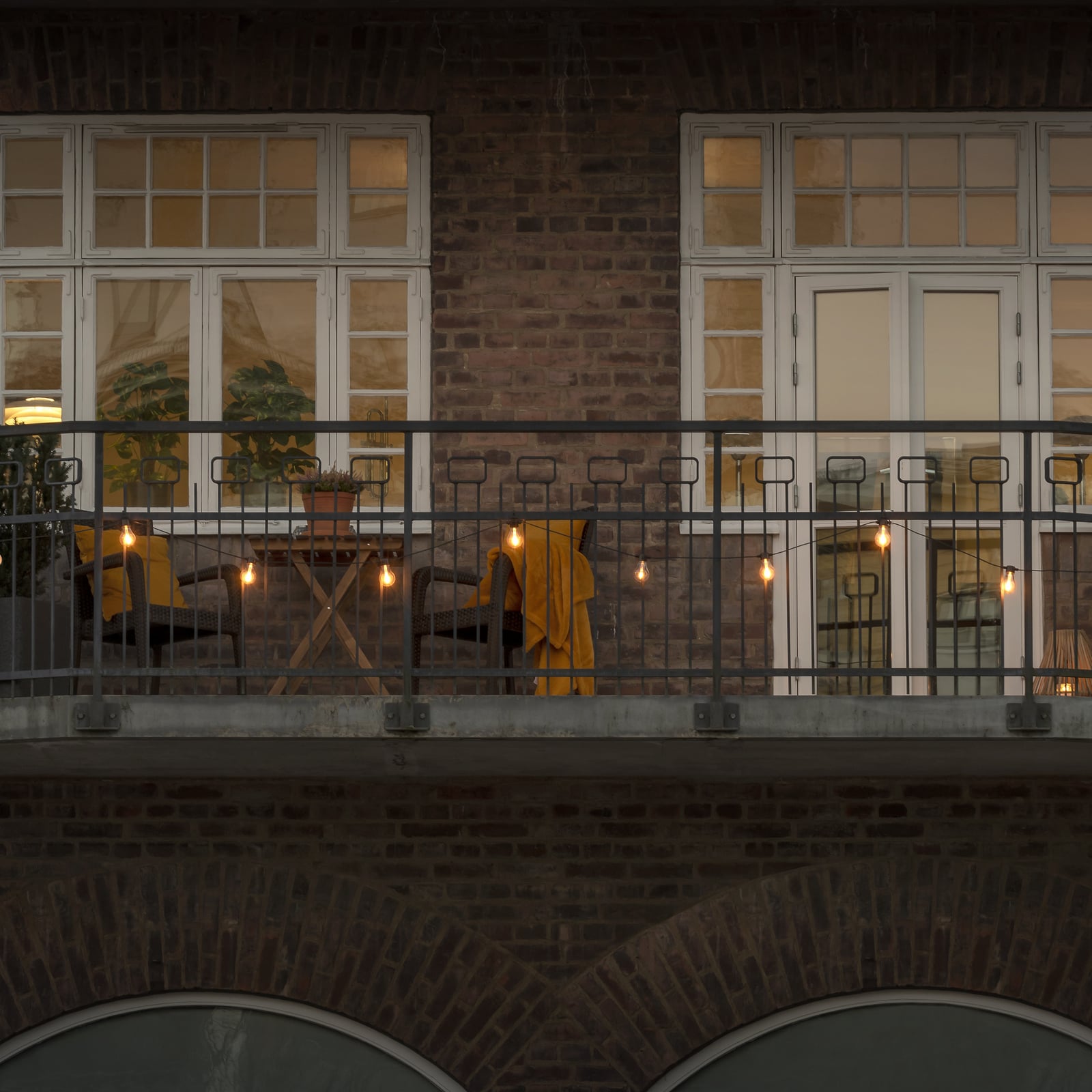 LED lichtketting op zonne-energie voor feestjes, 4,2 W, amberkleurig, IP44, LED lichtketting op zonne-energie voor feestjes, 4,2 W, amberkleurig, IP44,
