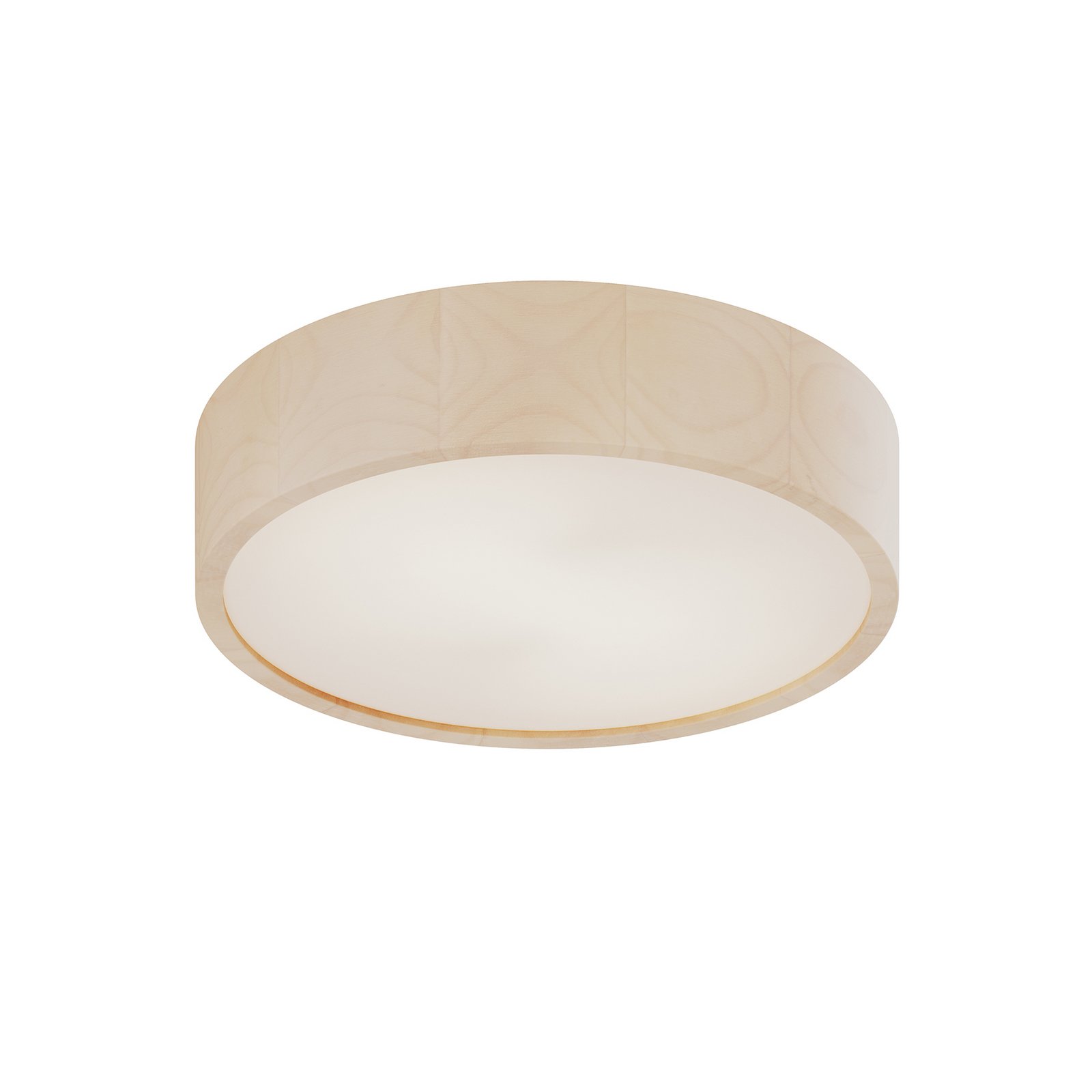 Envostar Kerio ceiling lamp Ø 37 cm natural pine