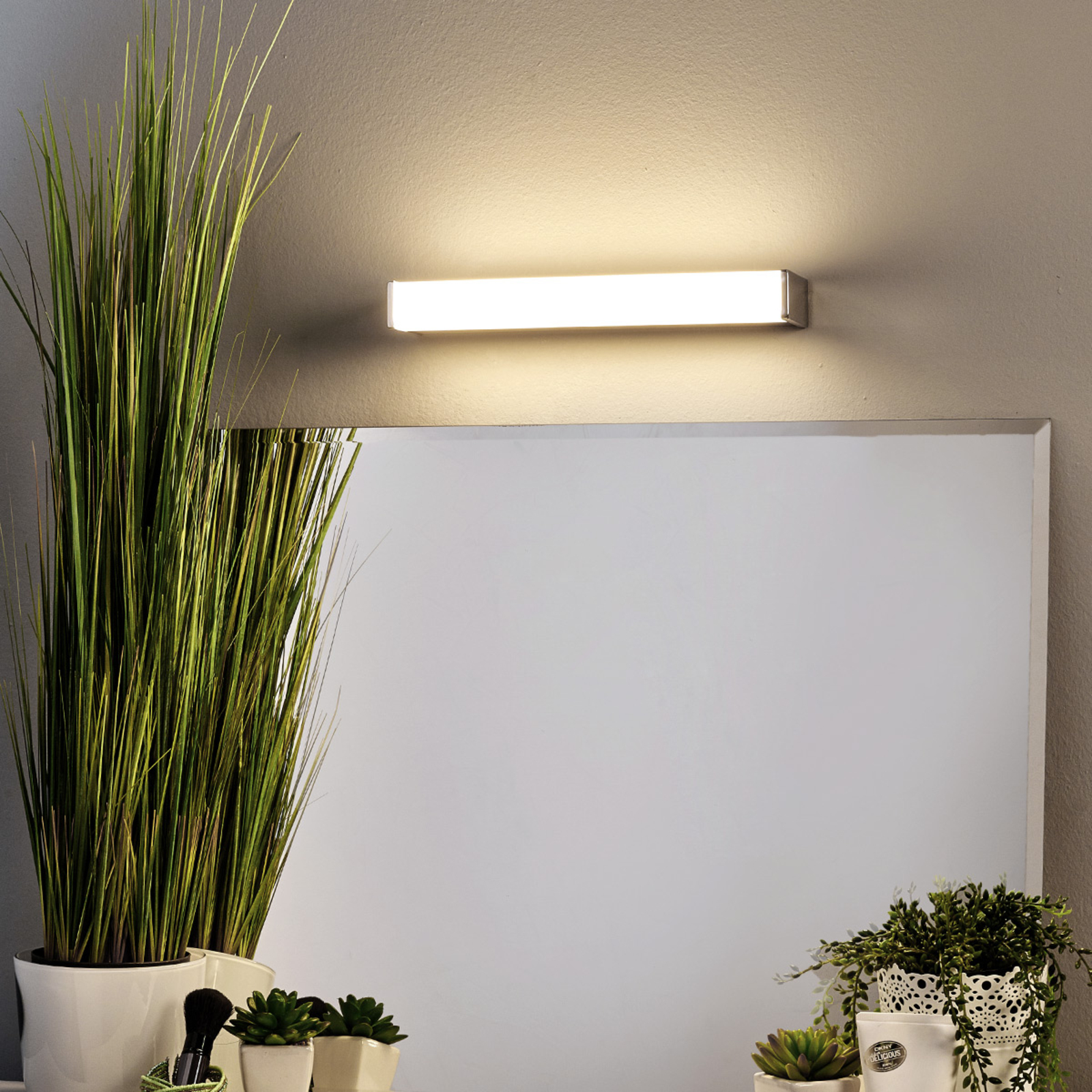 LED-badkamer-/spiegellamp Philippa hoekig 32 cm