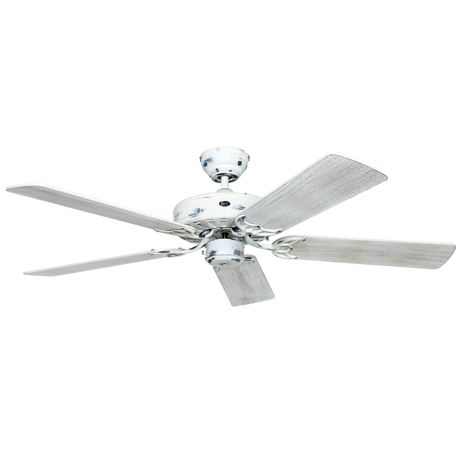 Deckenventilator Classic Royal 132 shabby white kaufen | Lampenwelt.de