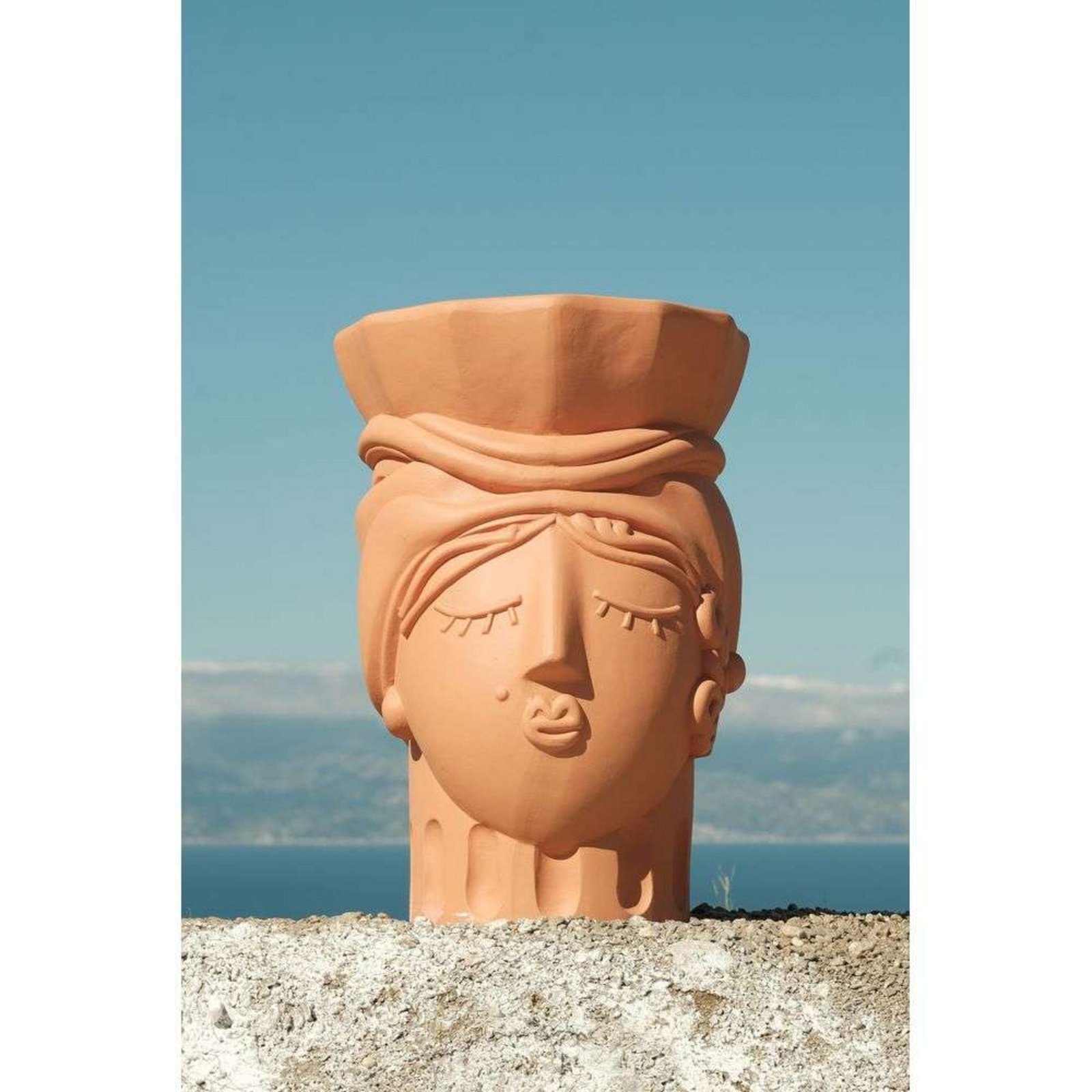 Magna Graecia Woman Stool Terracotta - Seletti