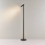 Molto Luce LED rechargeable floor lamp Mimo F, anthracite, aluminium