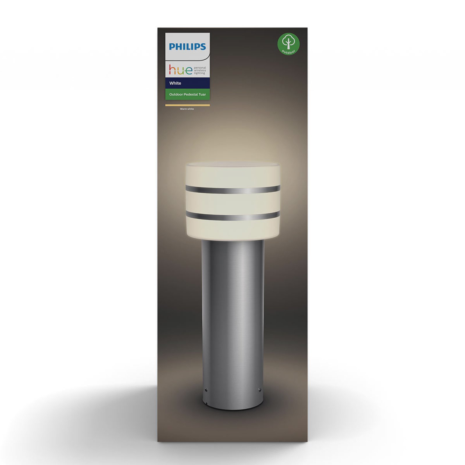Philips Hue-LED-sokkellampe Tuar, dimbar med app