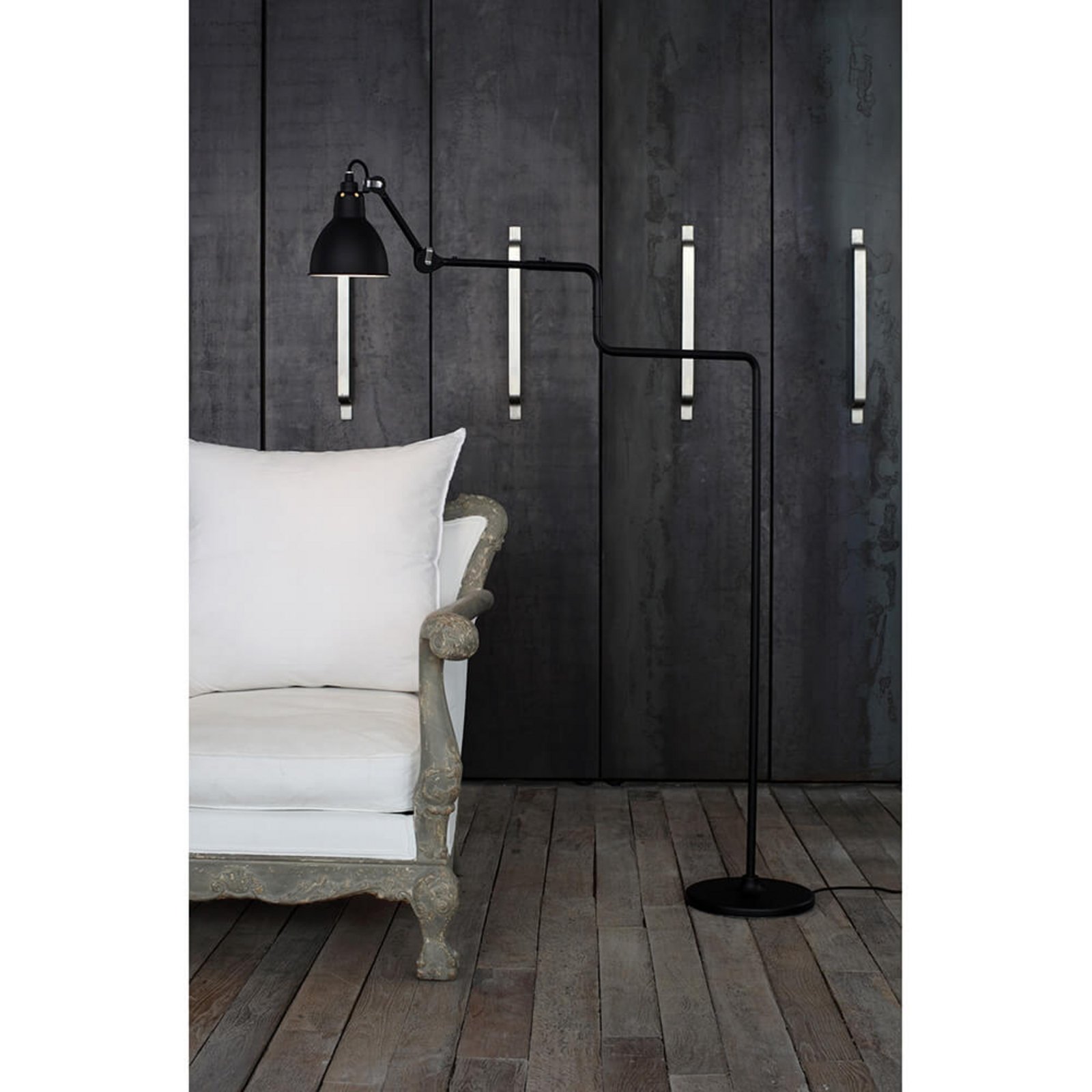 411 Lampadar Black - Lampe Gras