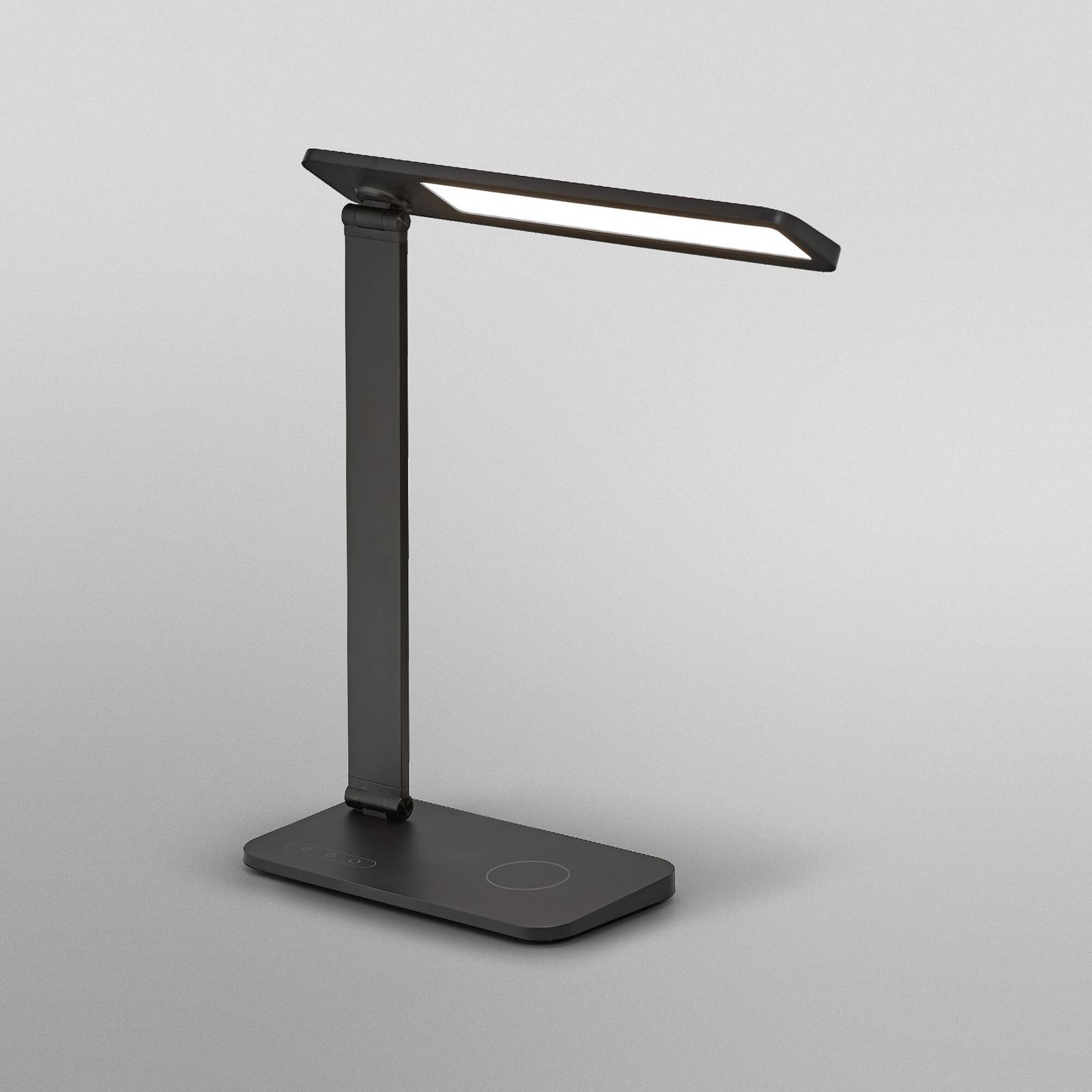 Lampa stołowa LED OSRAM Office Line Desk Banker czarna CCT ściemniany