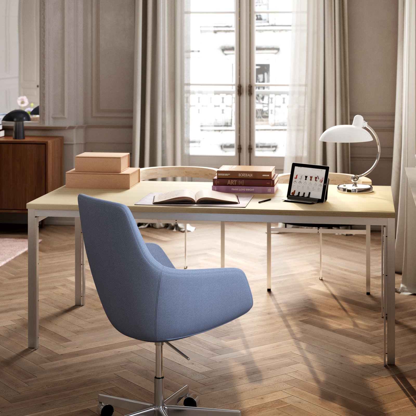 KAISER idell™ 6631-T Lampe de Table Blanc - Fritz Hansen