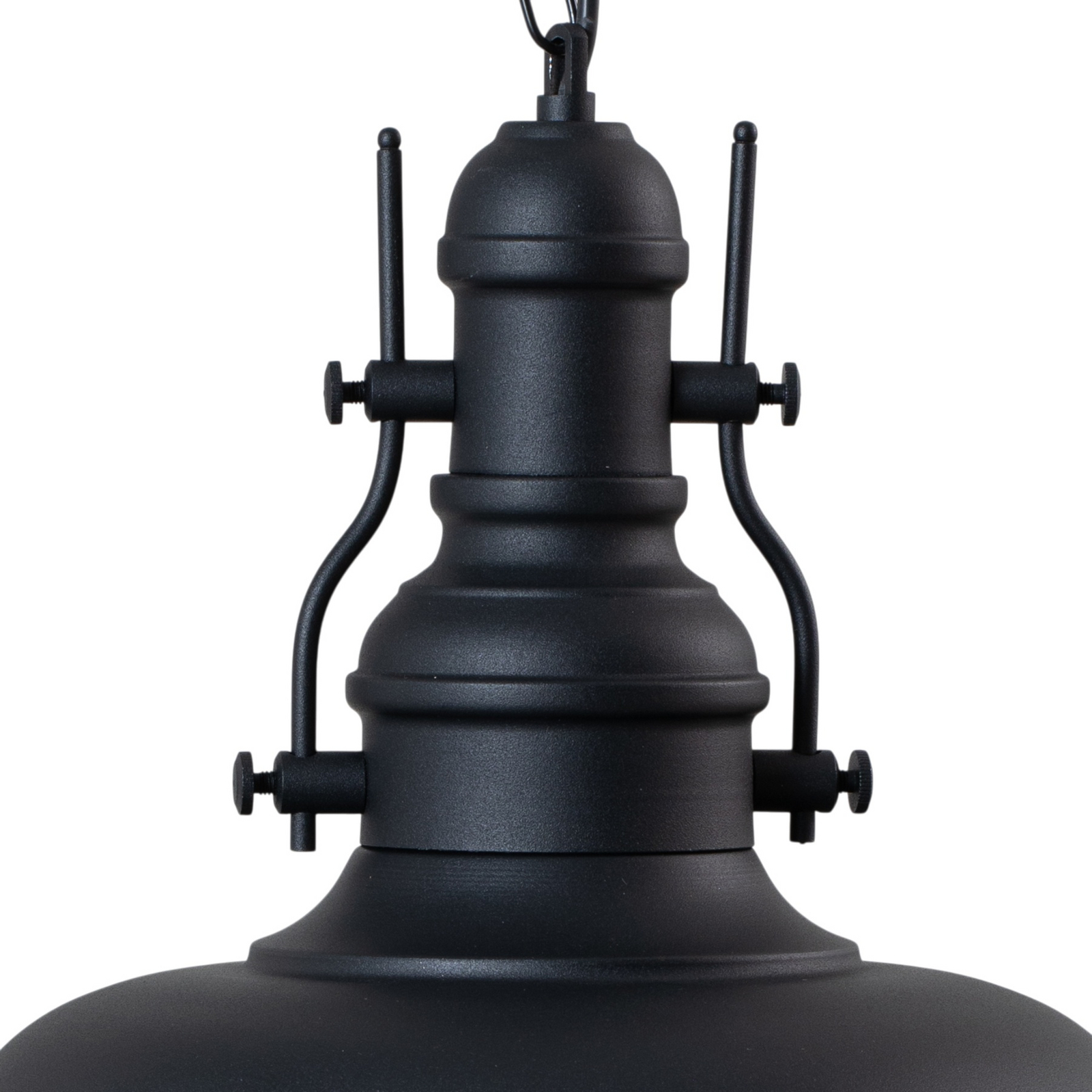 Hängeleuchte Nota, schwarz, Ø 31 cm, Metall, E27