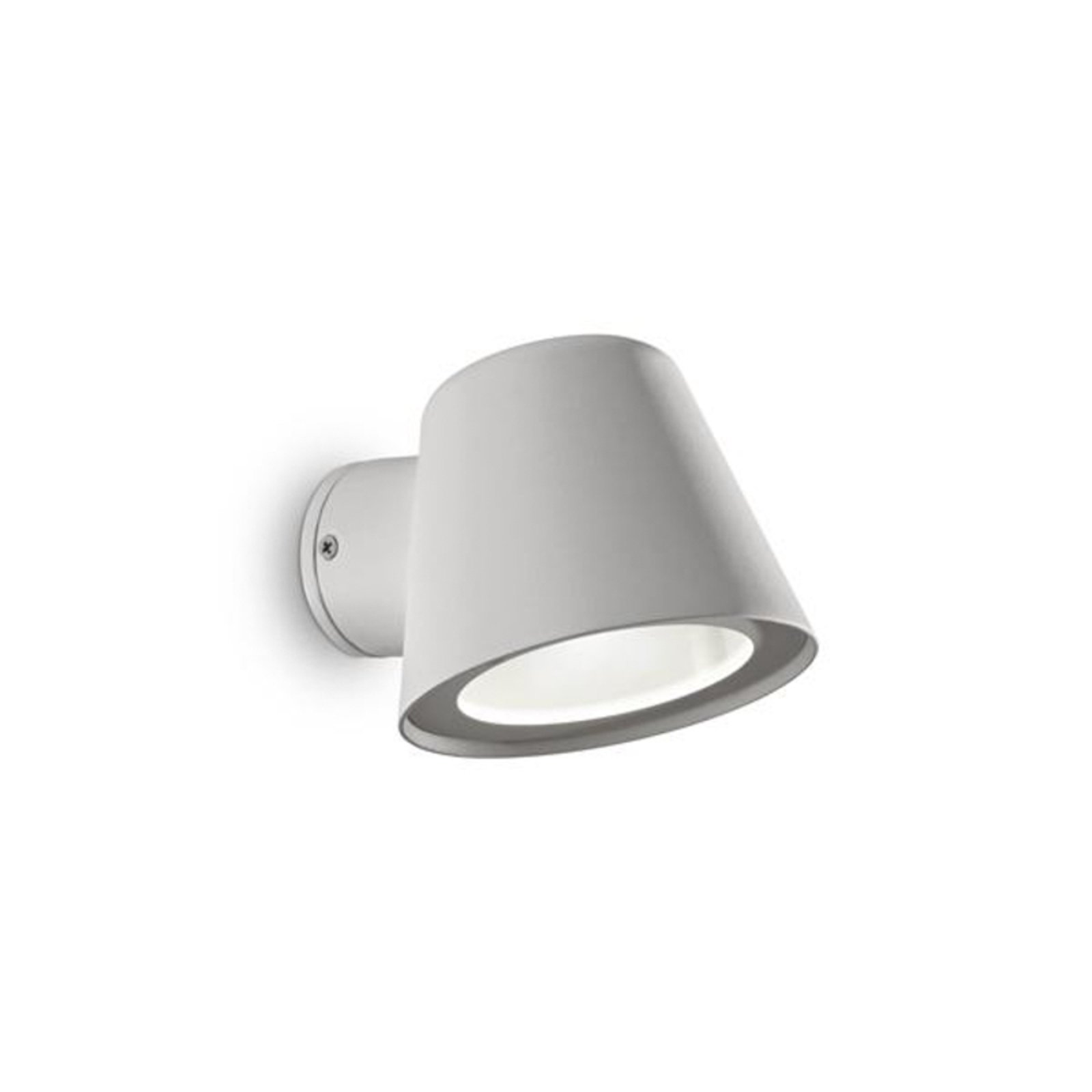 Ideal Lux udendørs væglampe gasgrå aluminium bredde 11,5 cm
