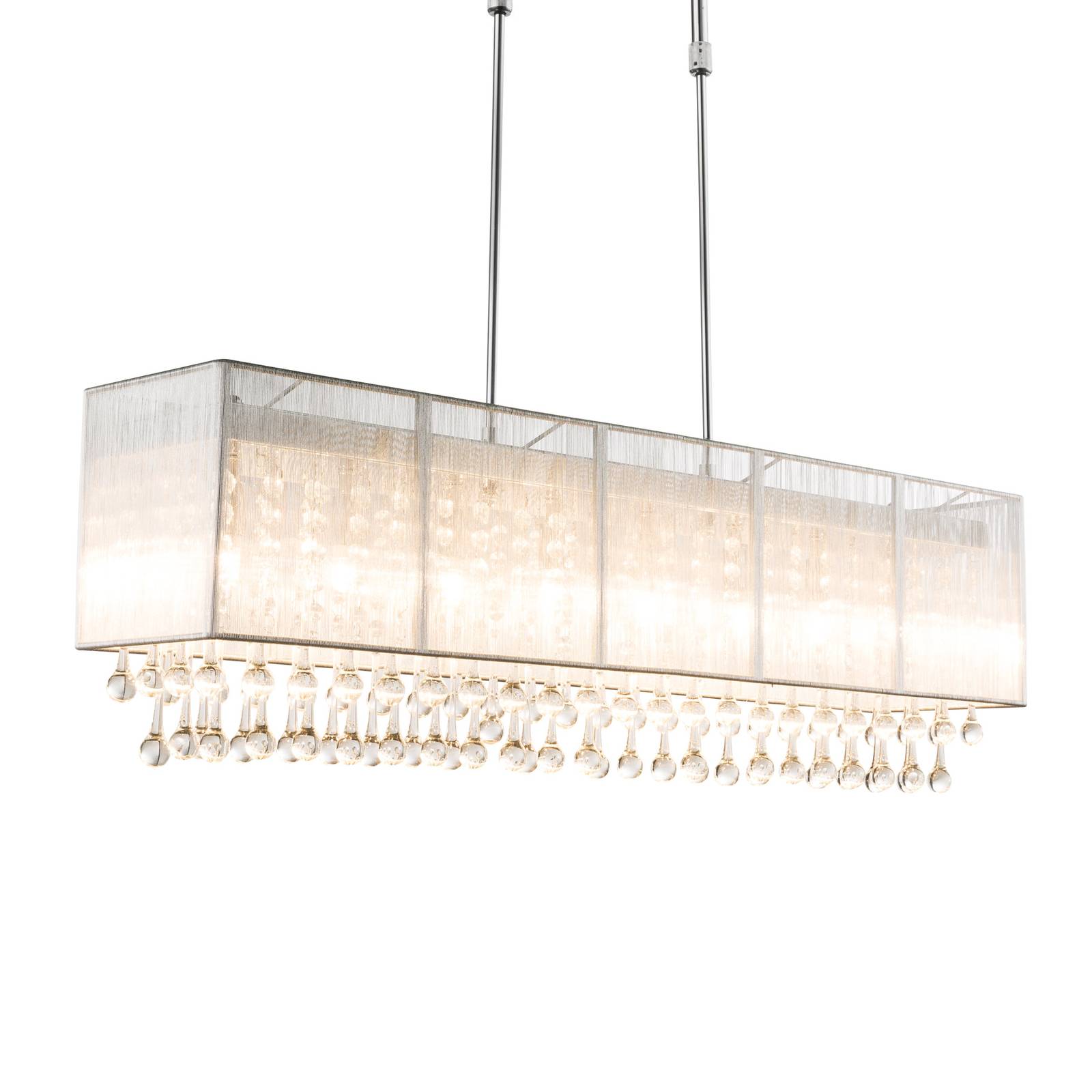 Suspension LED Sierra avec pendentif cristal